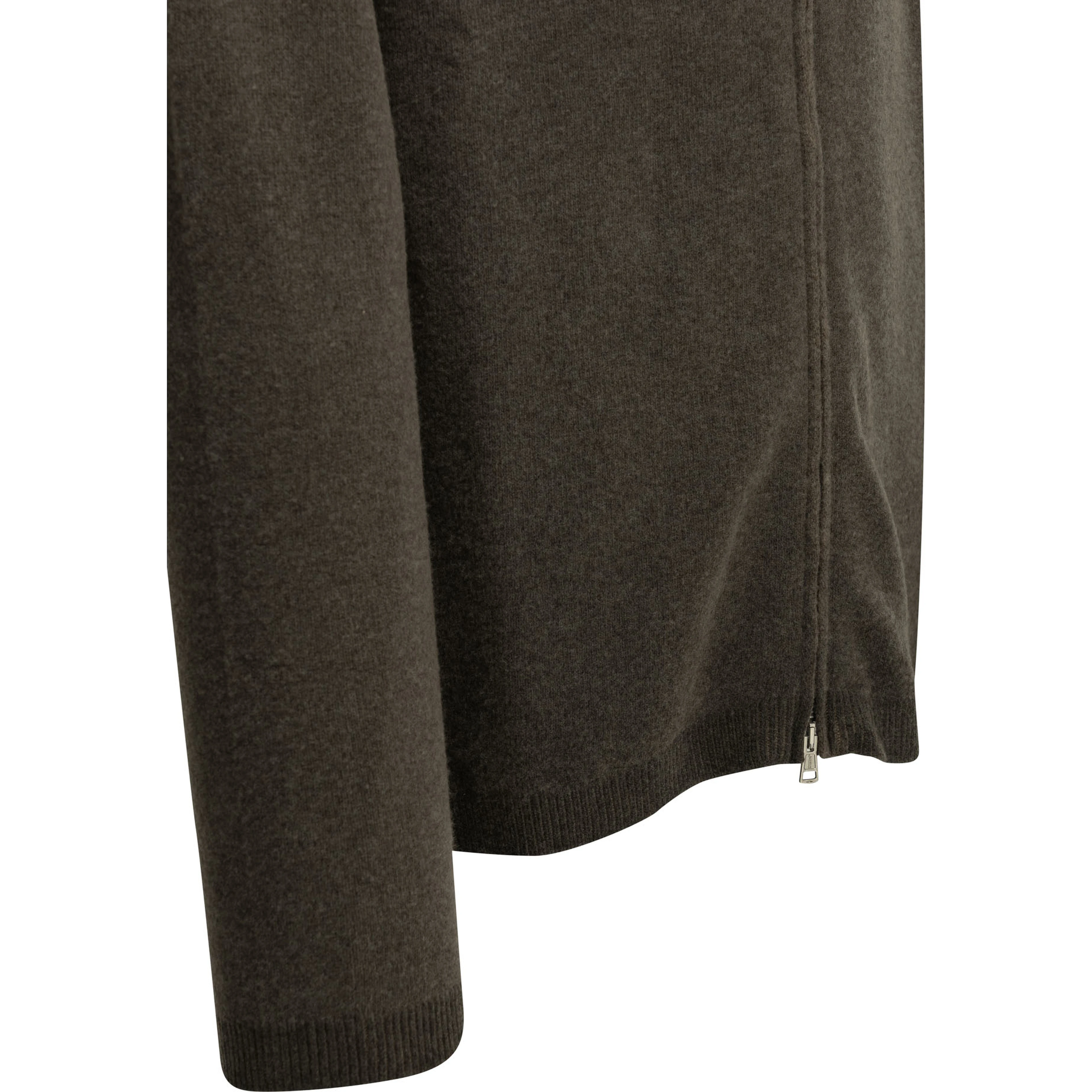 "Line" Zip-Up Sweater
