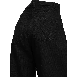 "Round" Wide-Leg Jeans