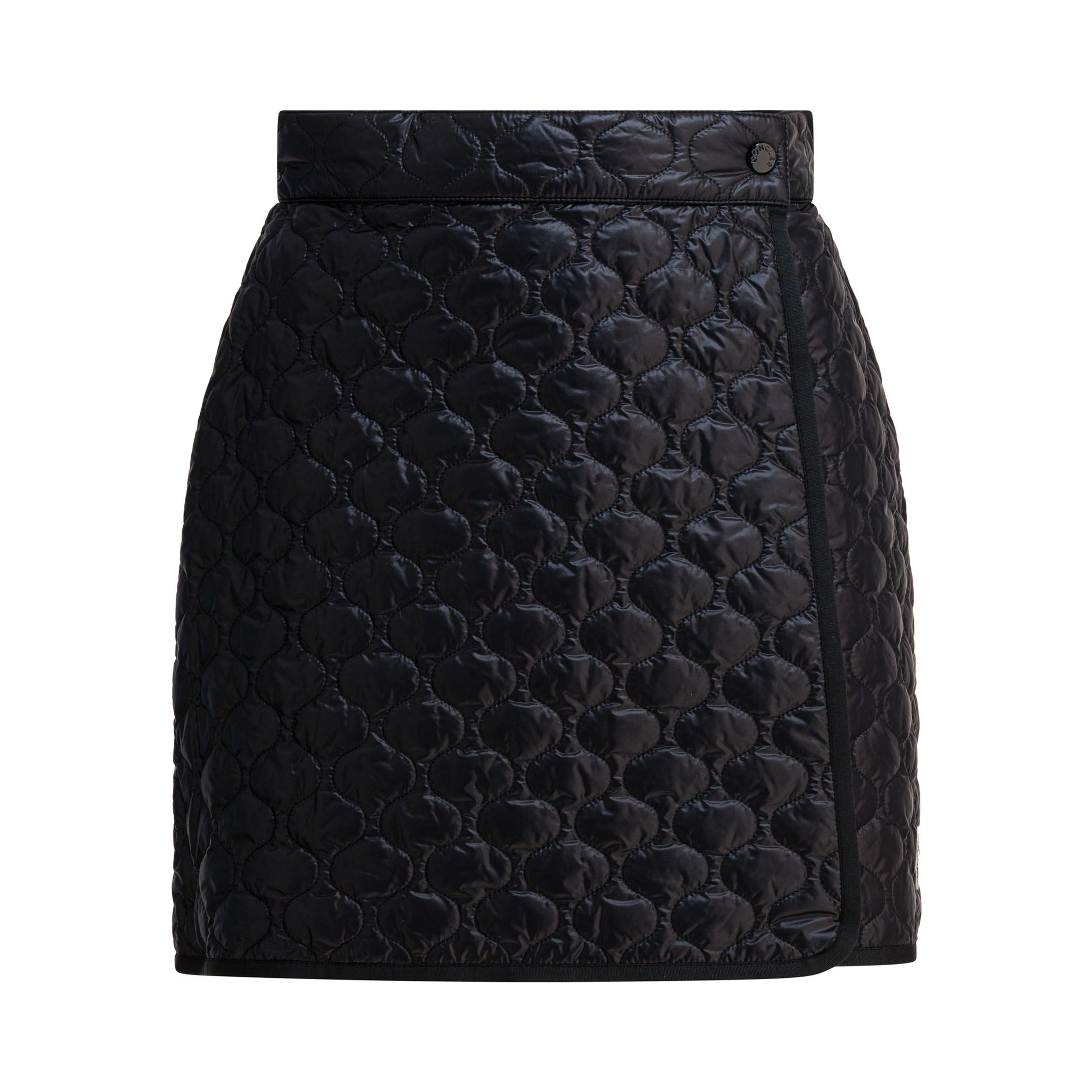 Quilted wrap skirt