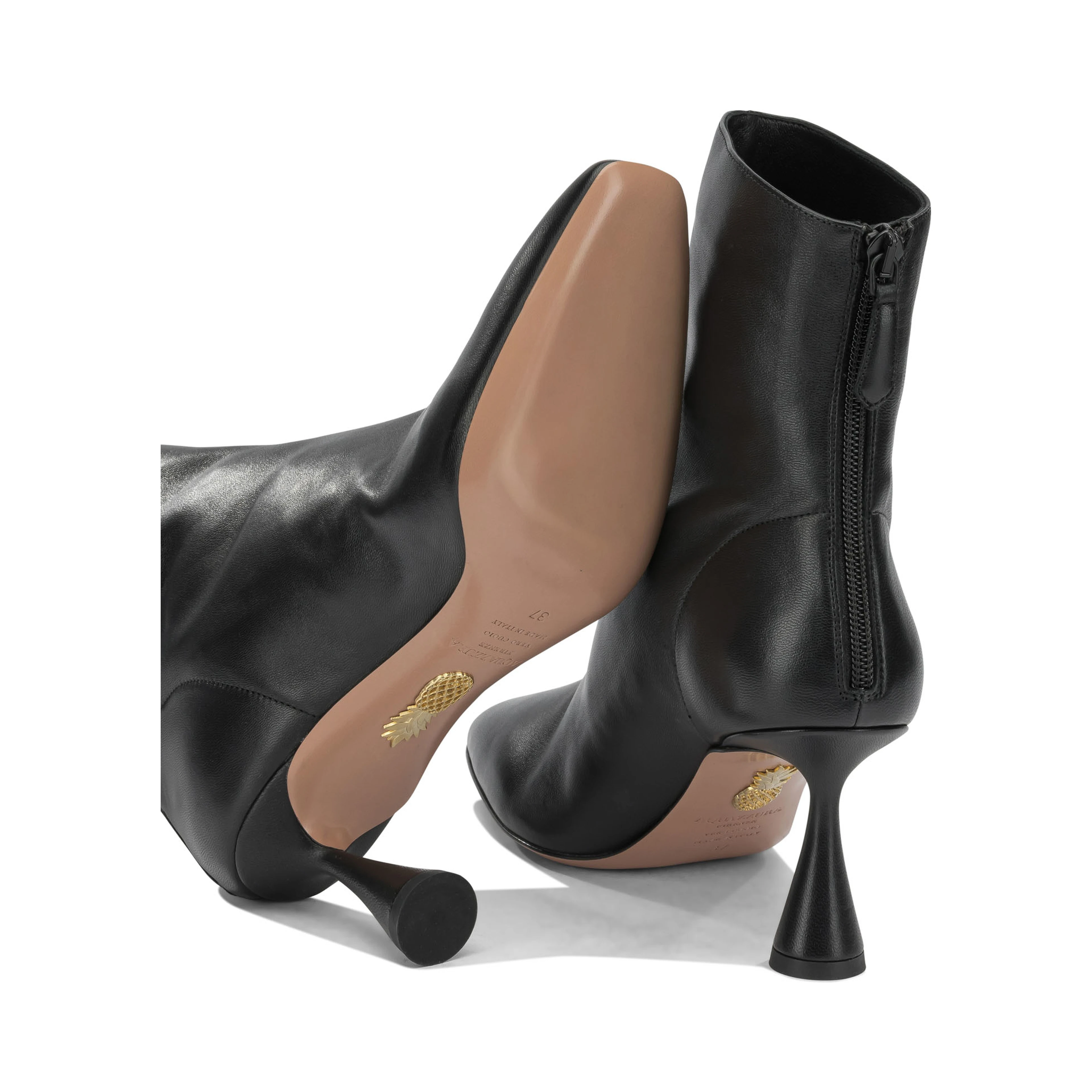 "Amore 75 mm" Ankle Boots with Zipper