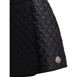 Quilted wrap skirt