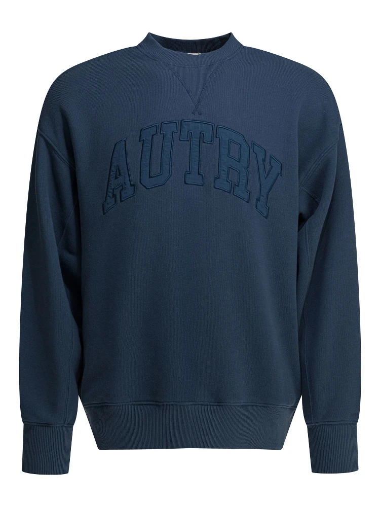 Crewneck sweatshirt with logo