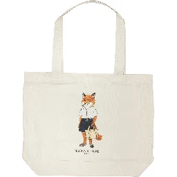 "Dressed Fox" large shoulder bag