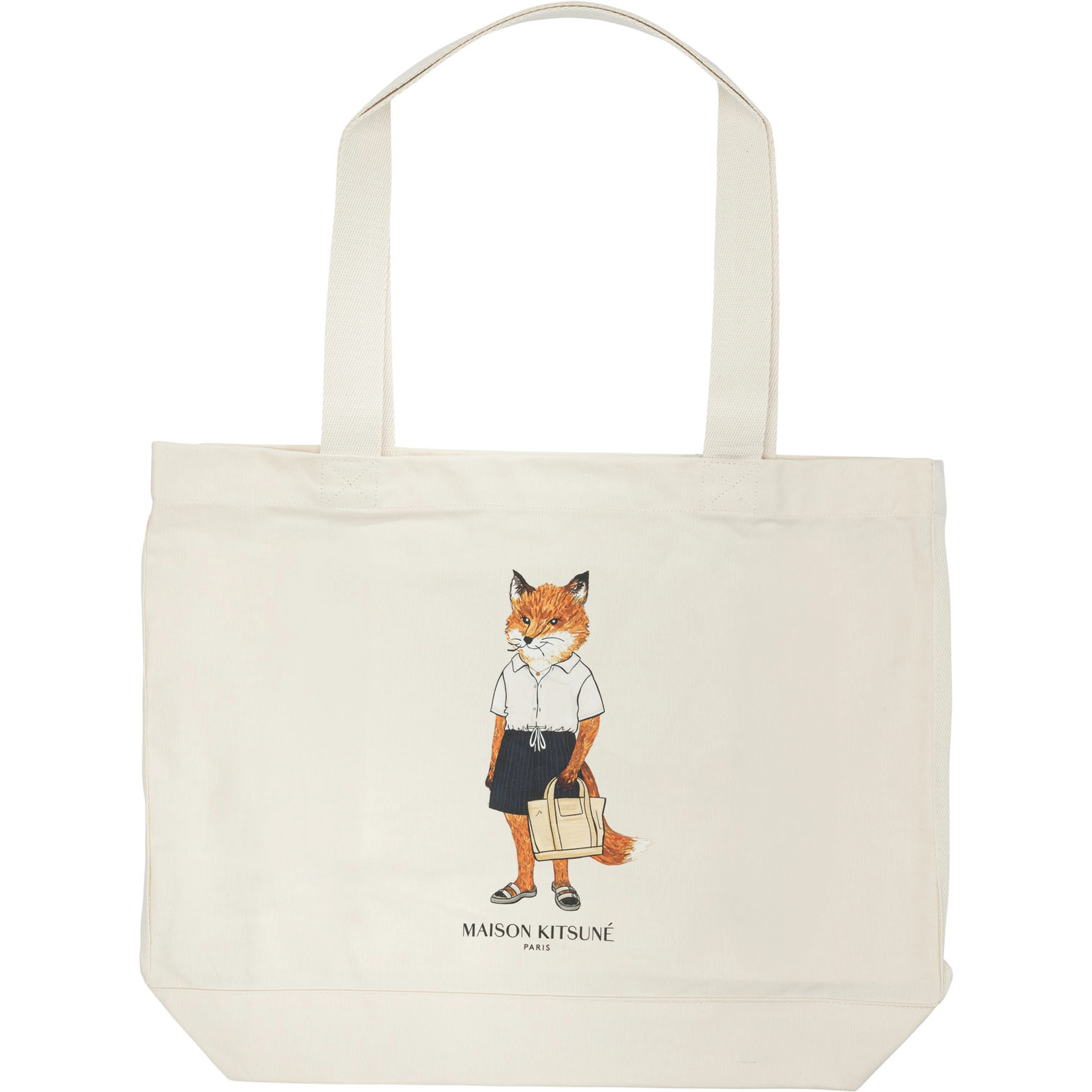 "Dressed Fox" large shoulder bag