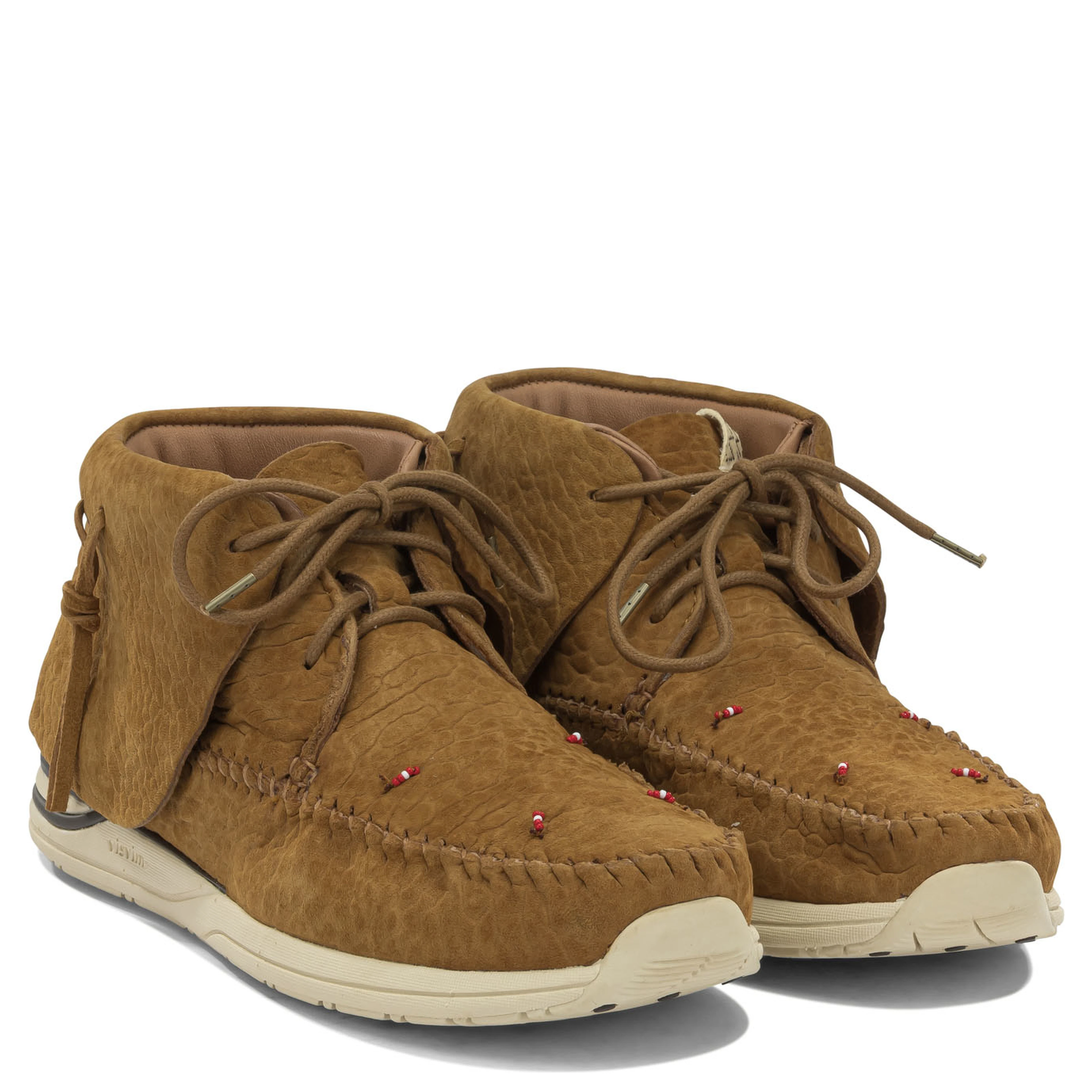 "Lhamo Folk" lace-up boots.