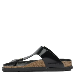 "Gizeh Droplet Buckle" low sandals