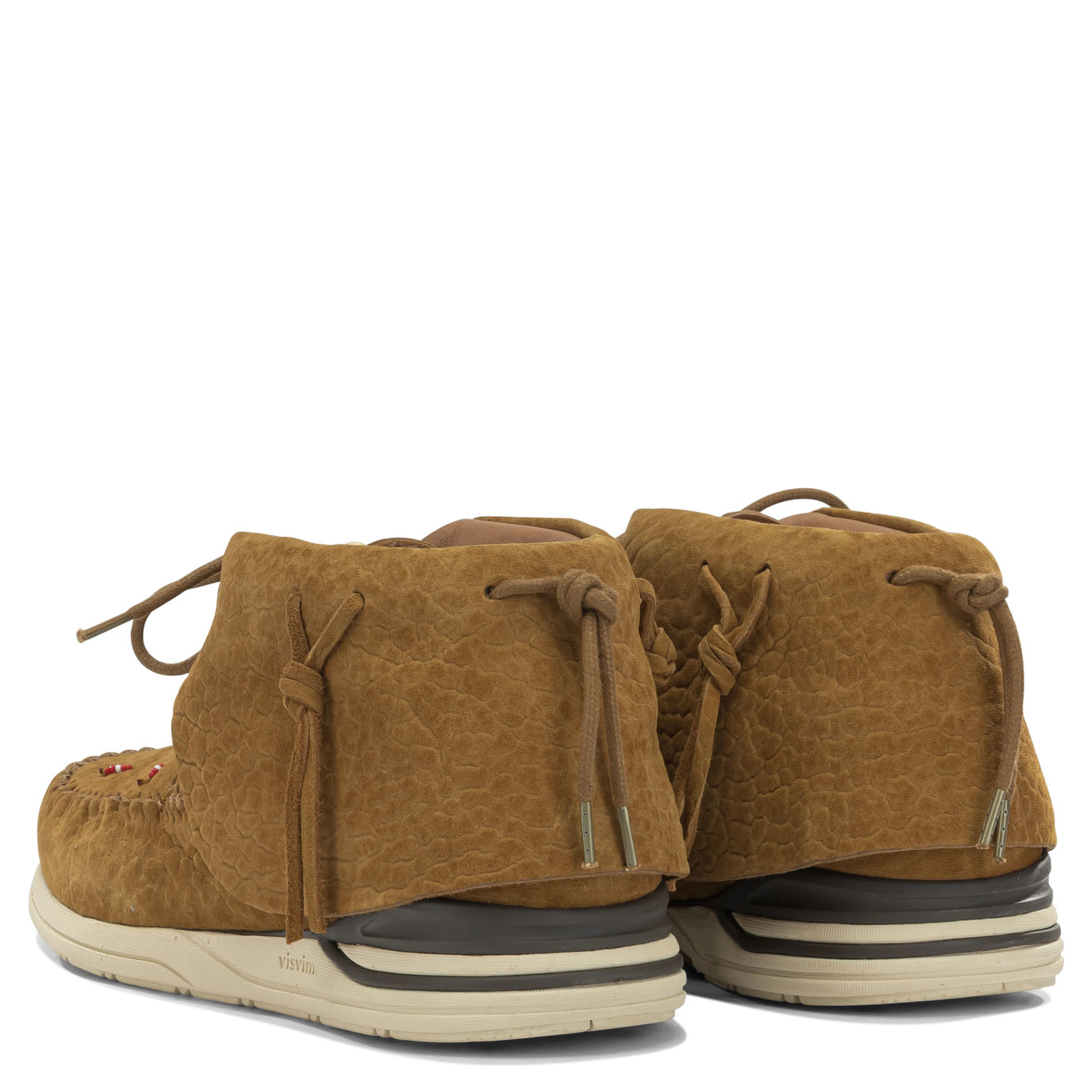 "Lhamo Folk" lace-up boots.