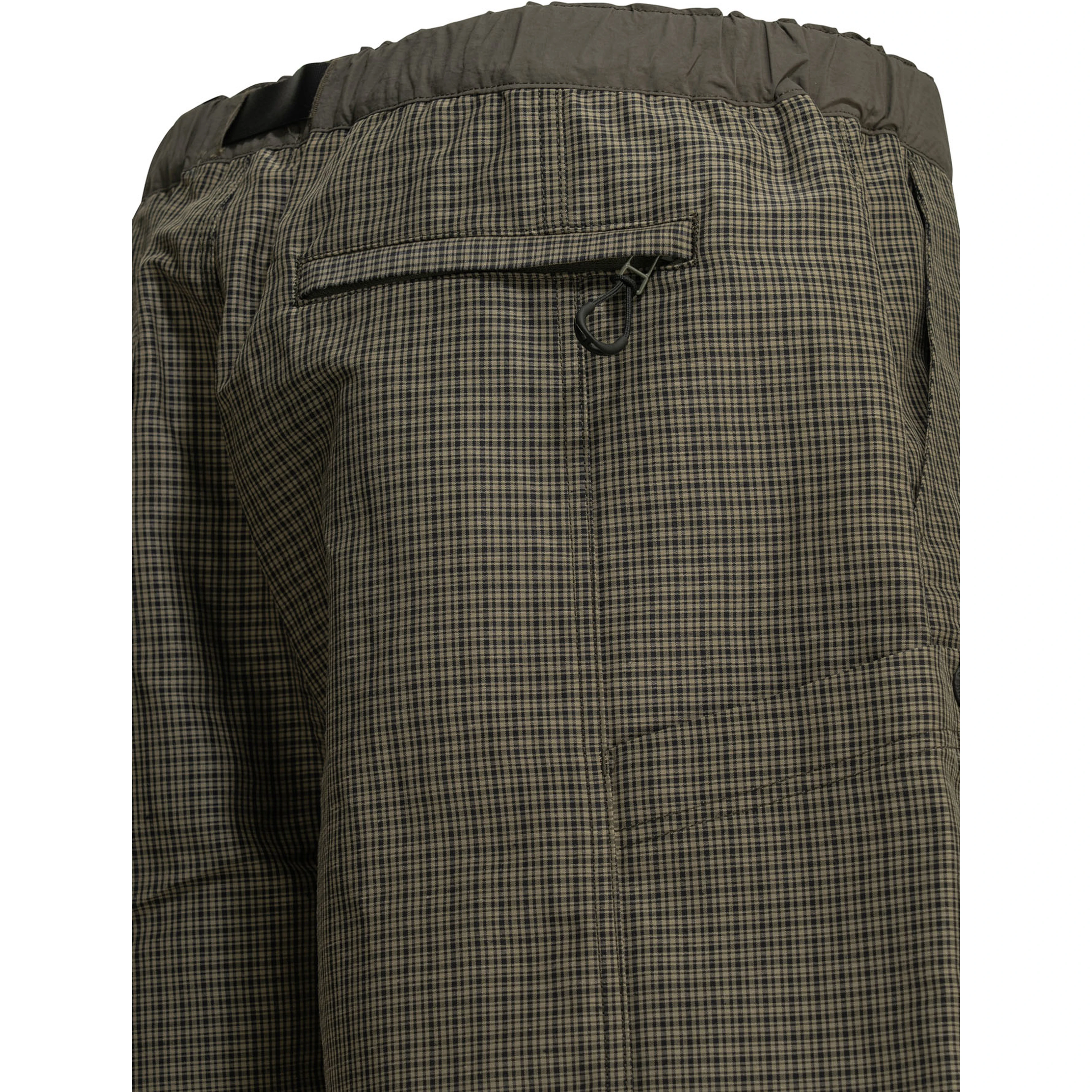 Plaid cargo shorts