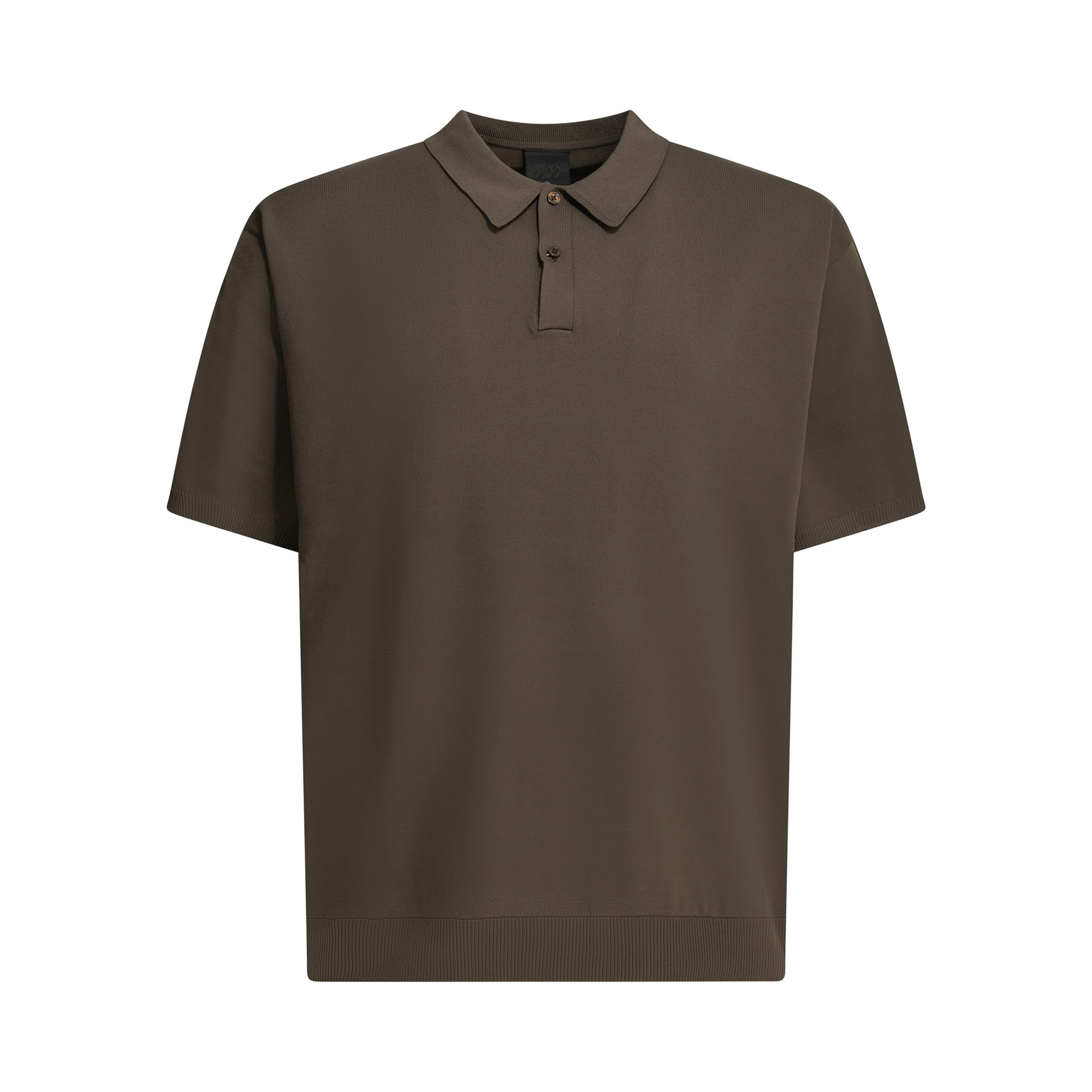 "Tech Knit" Polo shirt with buttons