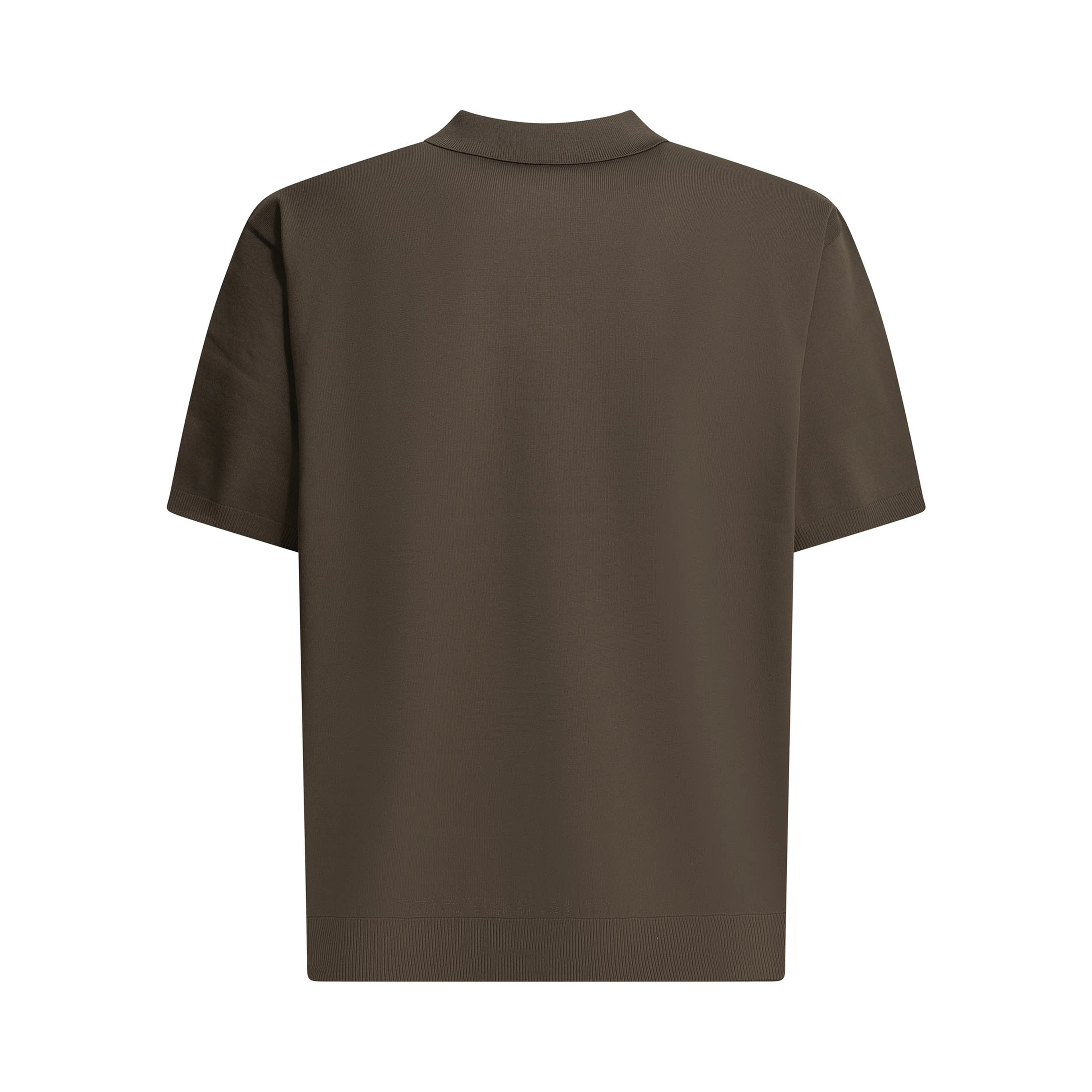 "Tech Knit" Polo shirt with buttons
