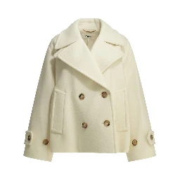 Short wool coat