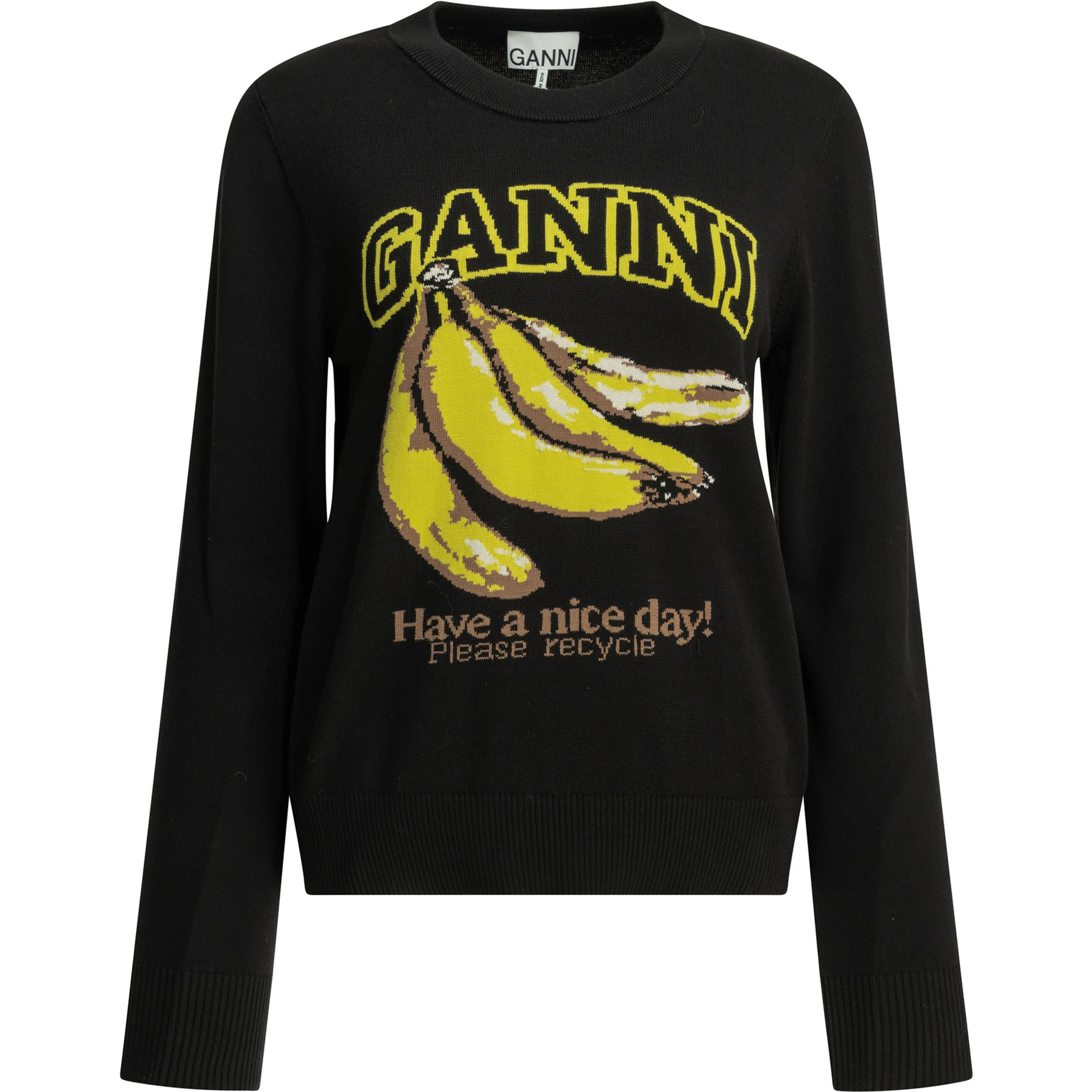 "Banana" Round neck sweater