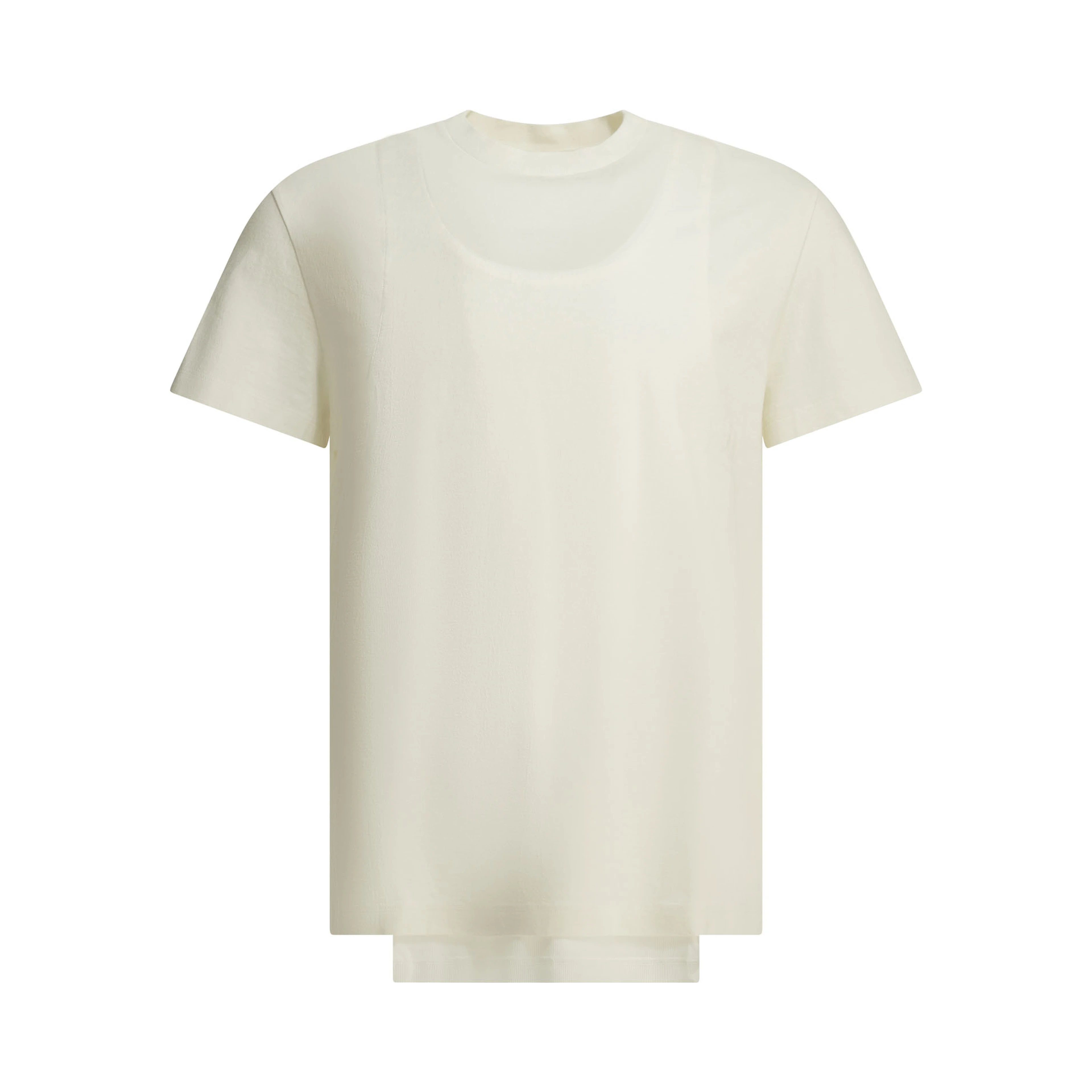 "Double Layer" Crew-Neck T-Shirt