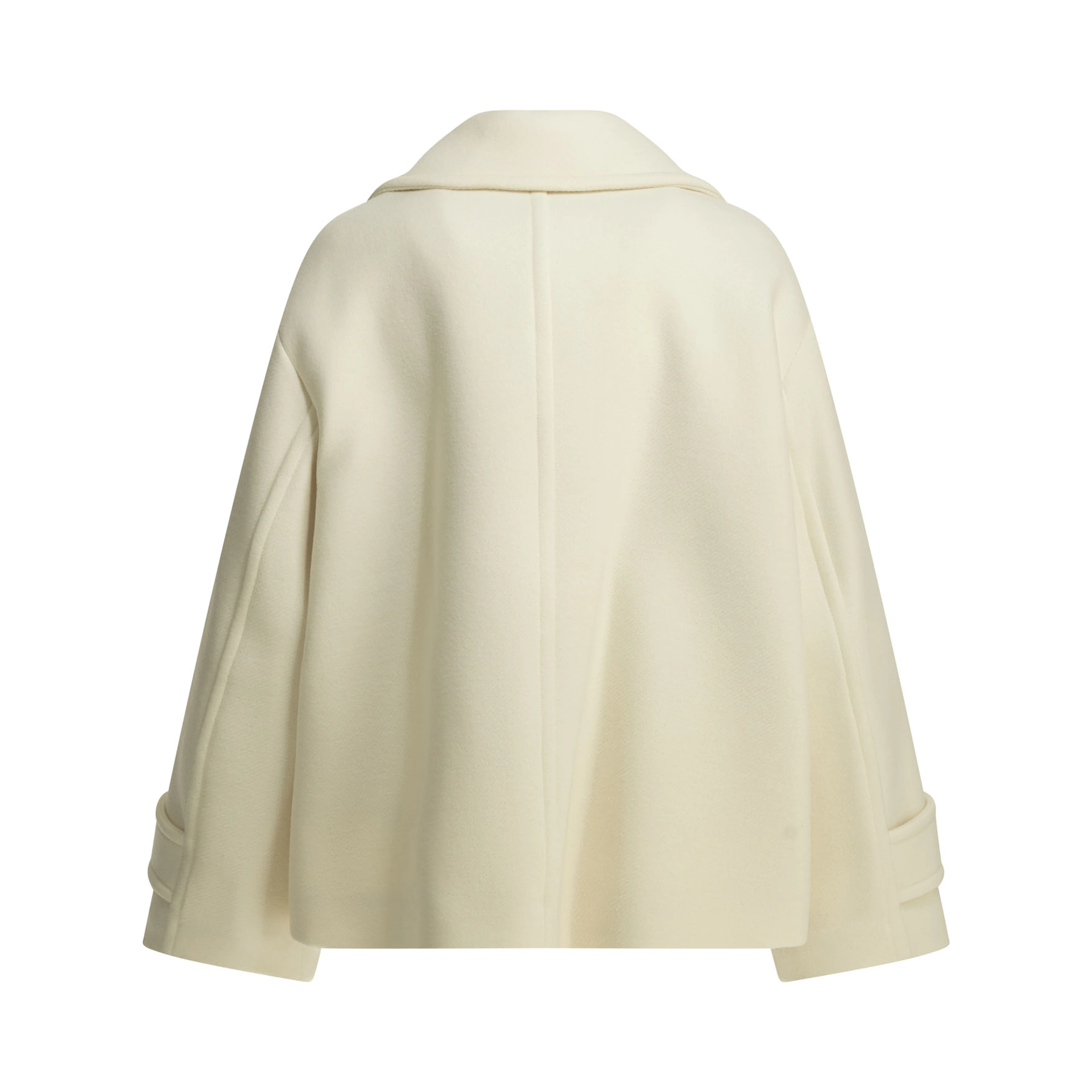Short wool coat
