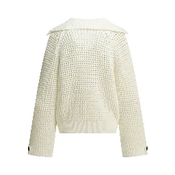 Cotton V-neck sweater