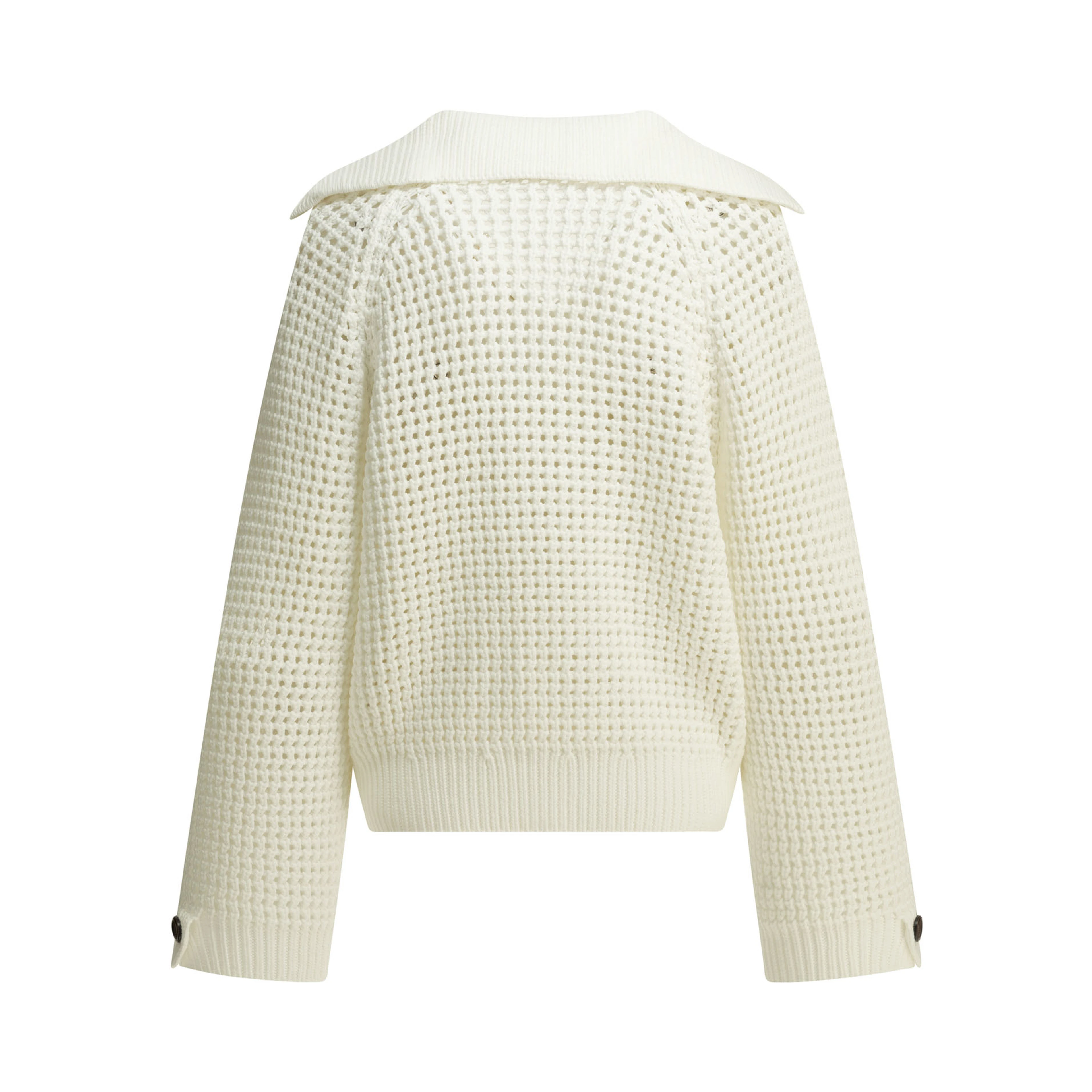 Cotton V-neck sweater
