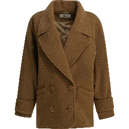 Short wool coat