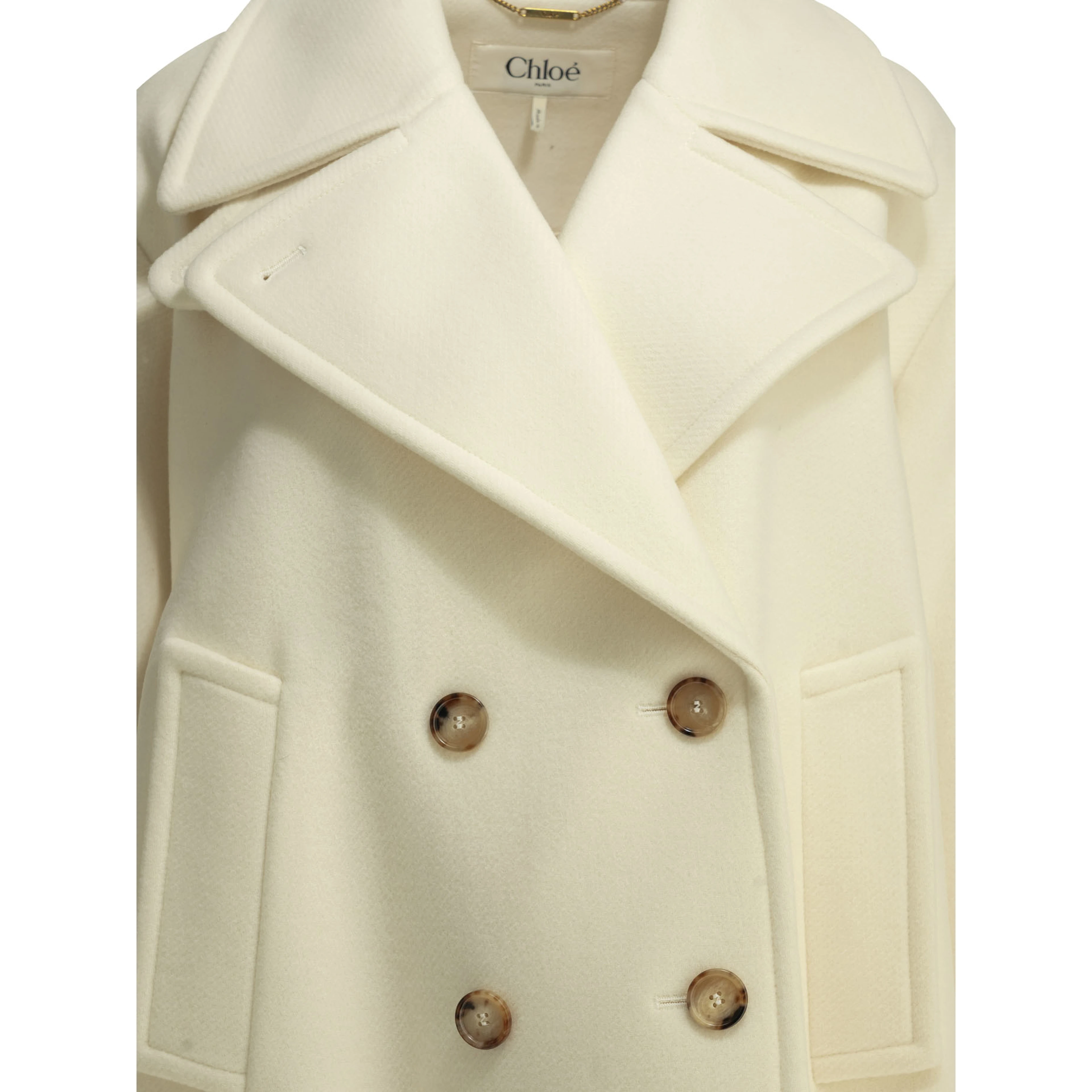 Short wool coat