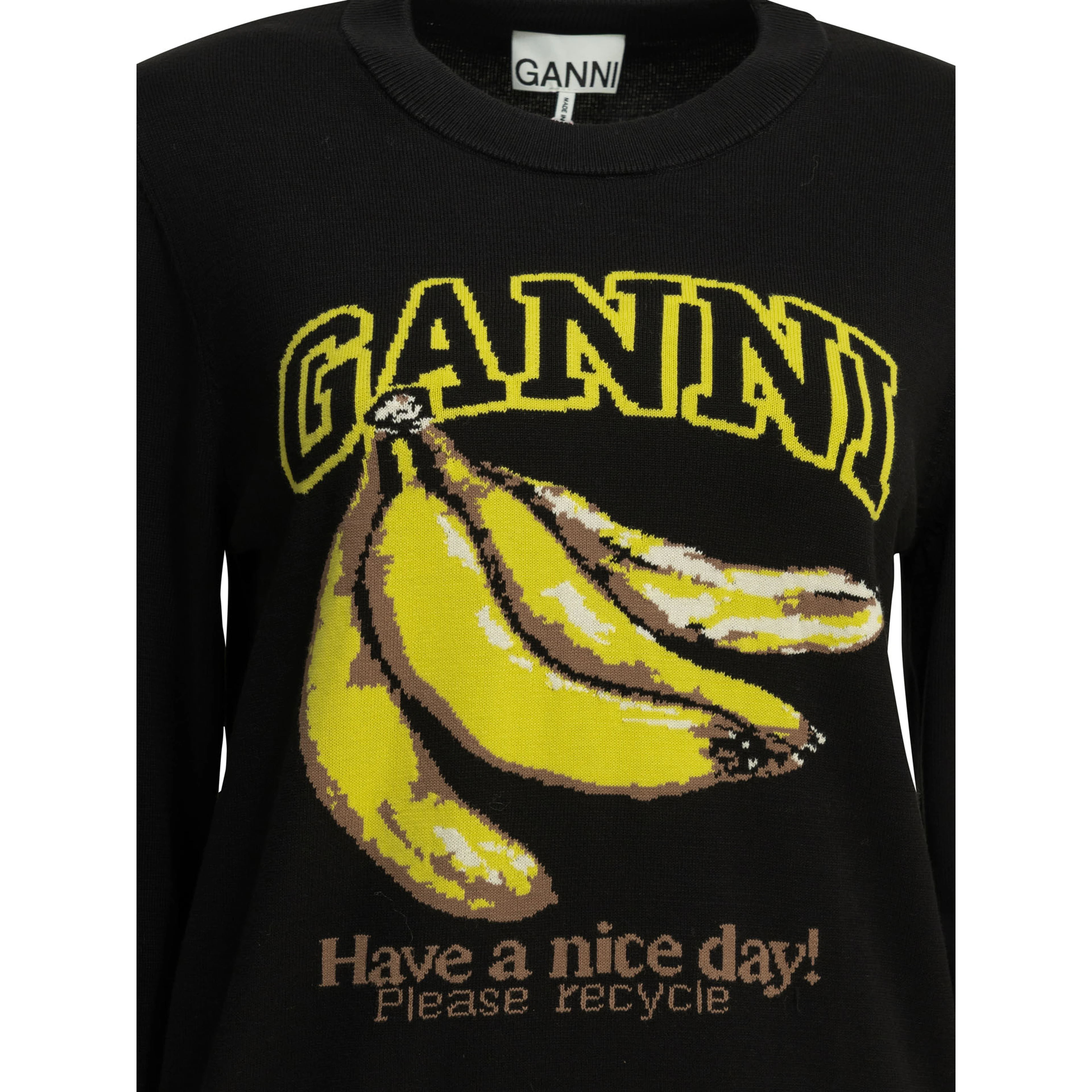 "Banana" Round neck sweater