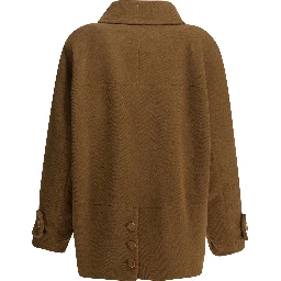 Short wool coat