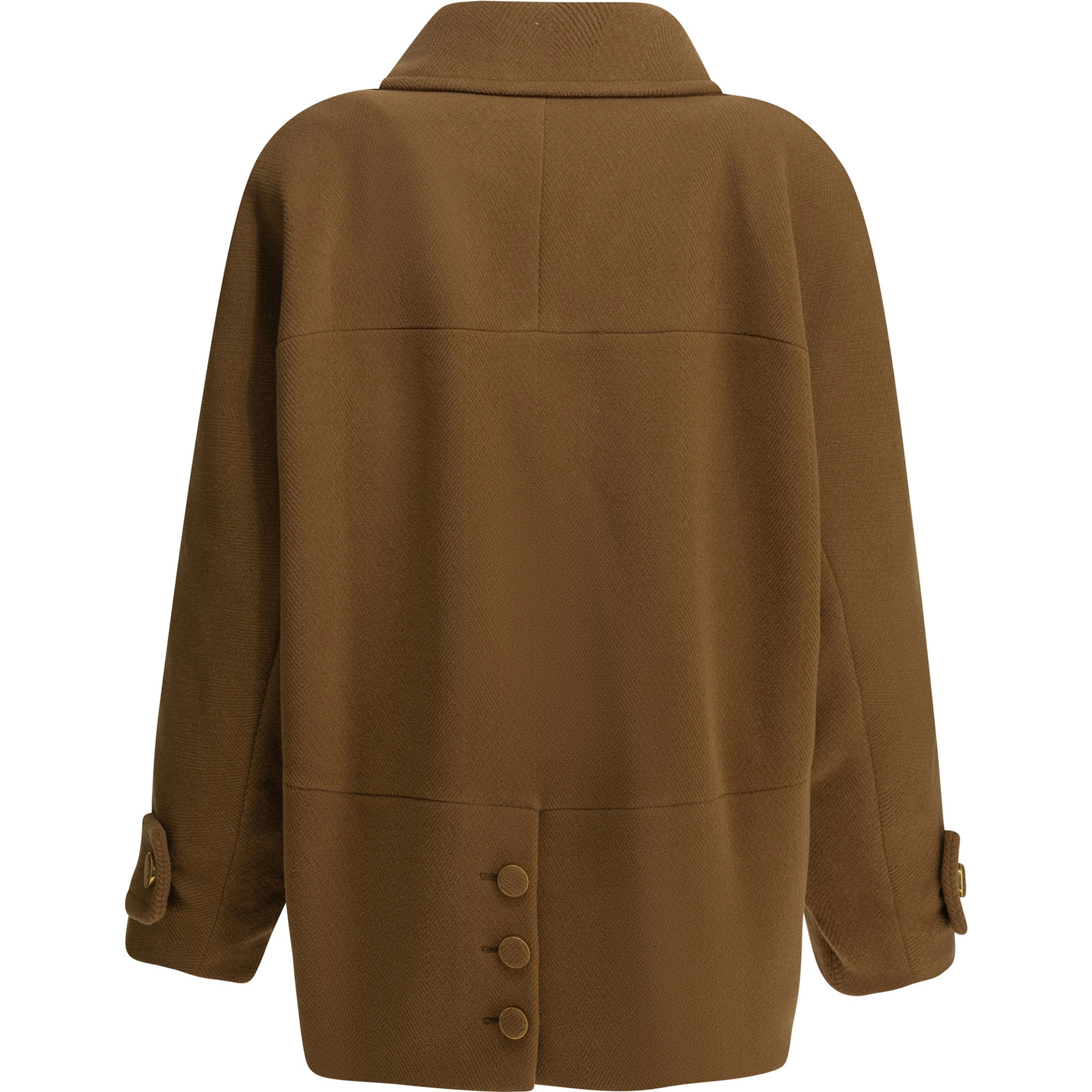 Short wool coat