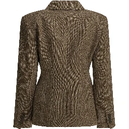 Double-breasted wool blazer