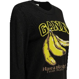 "Banana" Round neck sweater