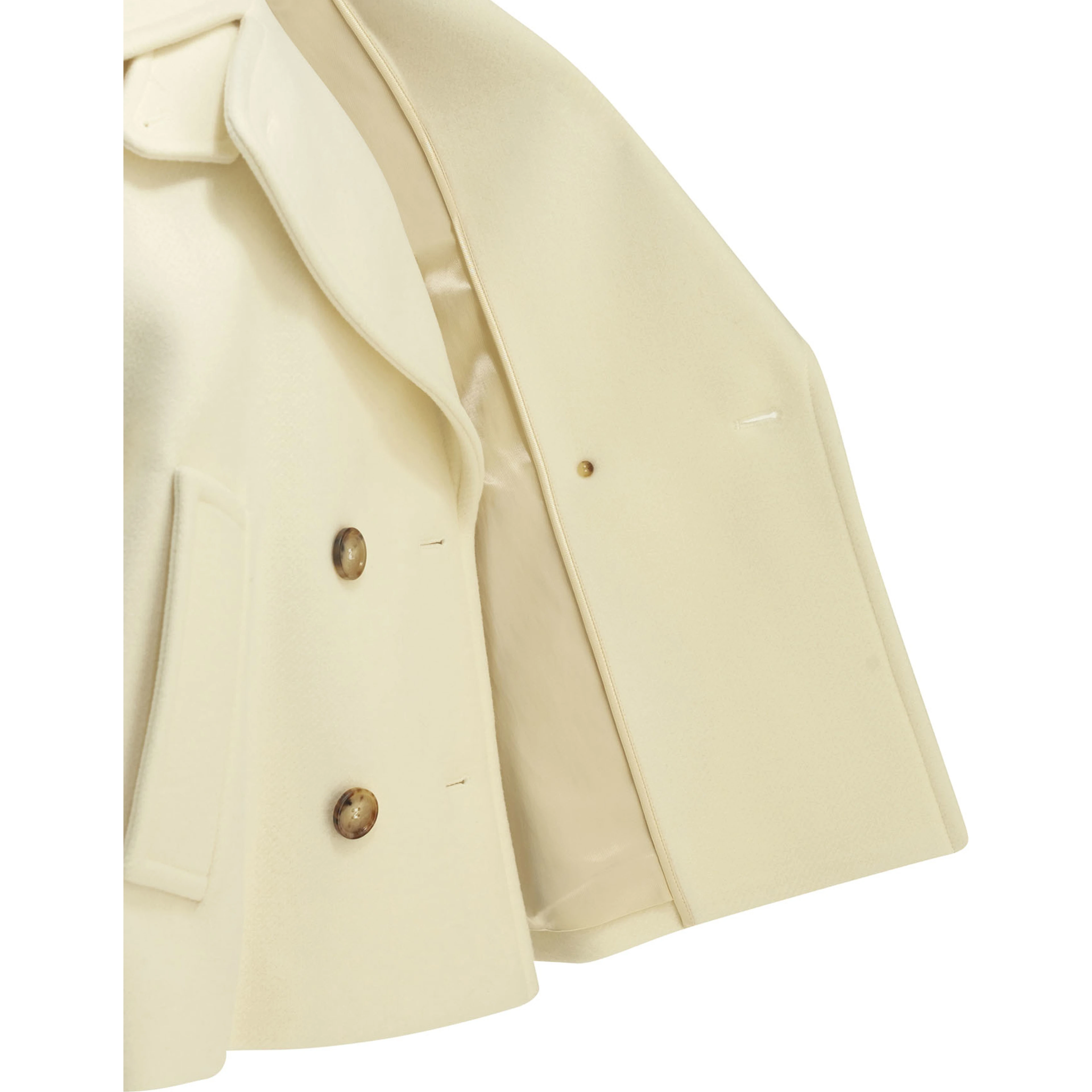 Short wool coat
