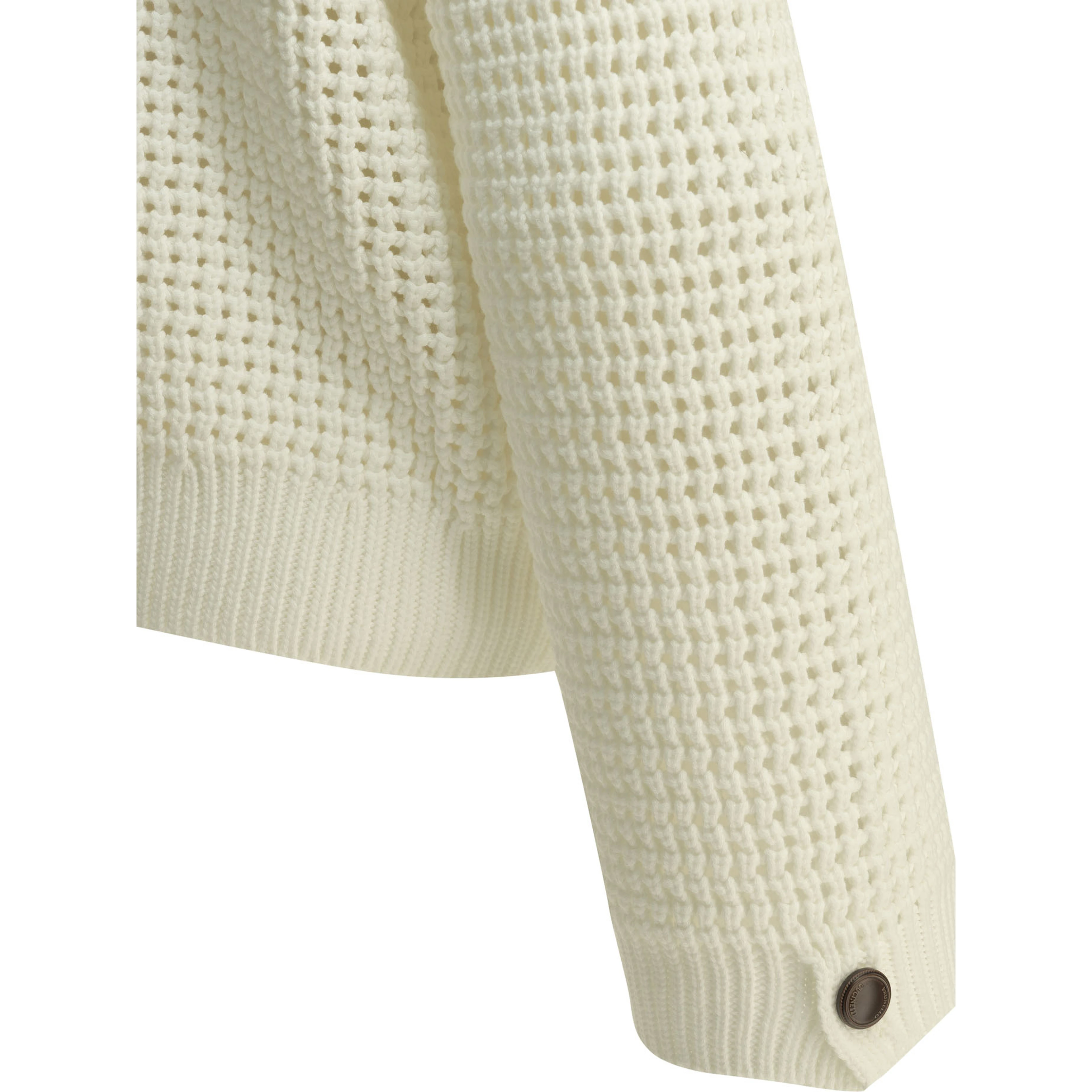 Cotton V-neck sweater