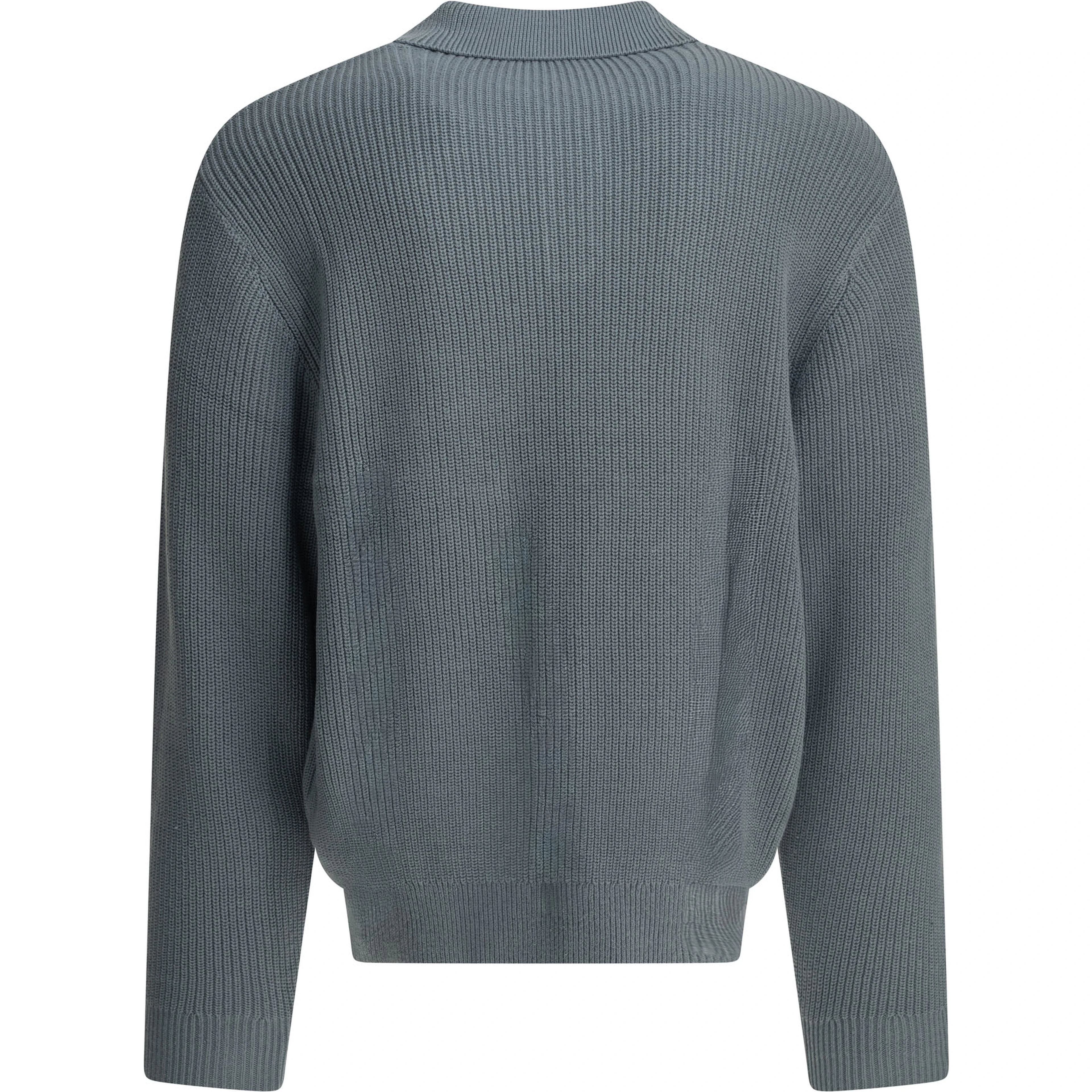 "Miles" polo sweater