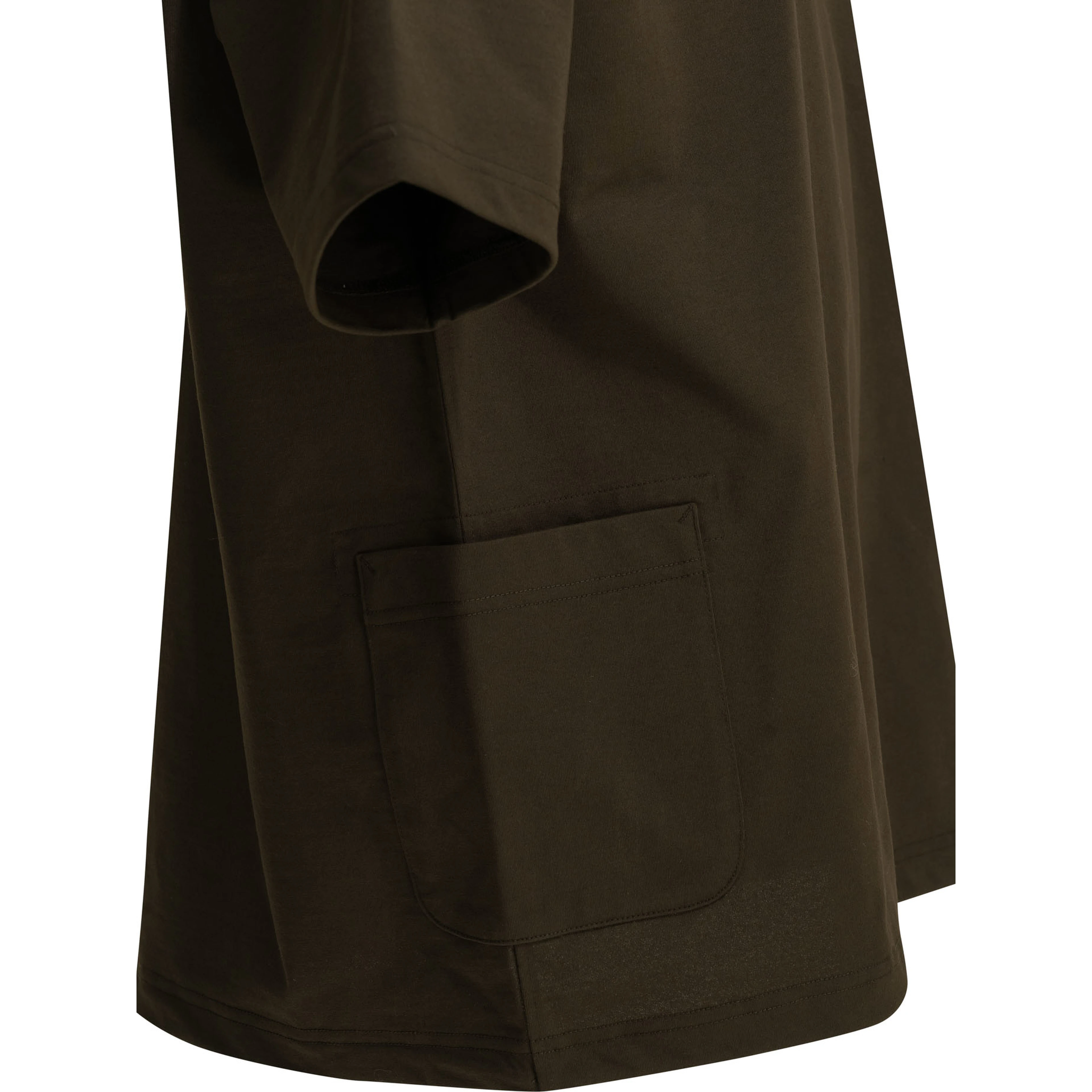 "Tech Side Pocket" Crew-Neck T-Shirt