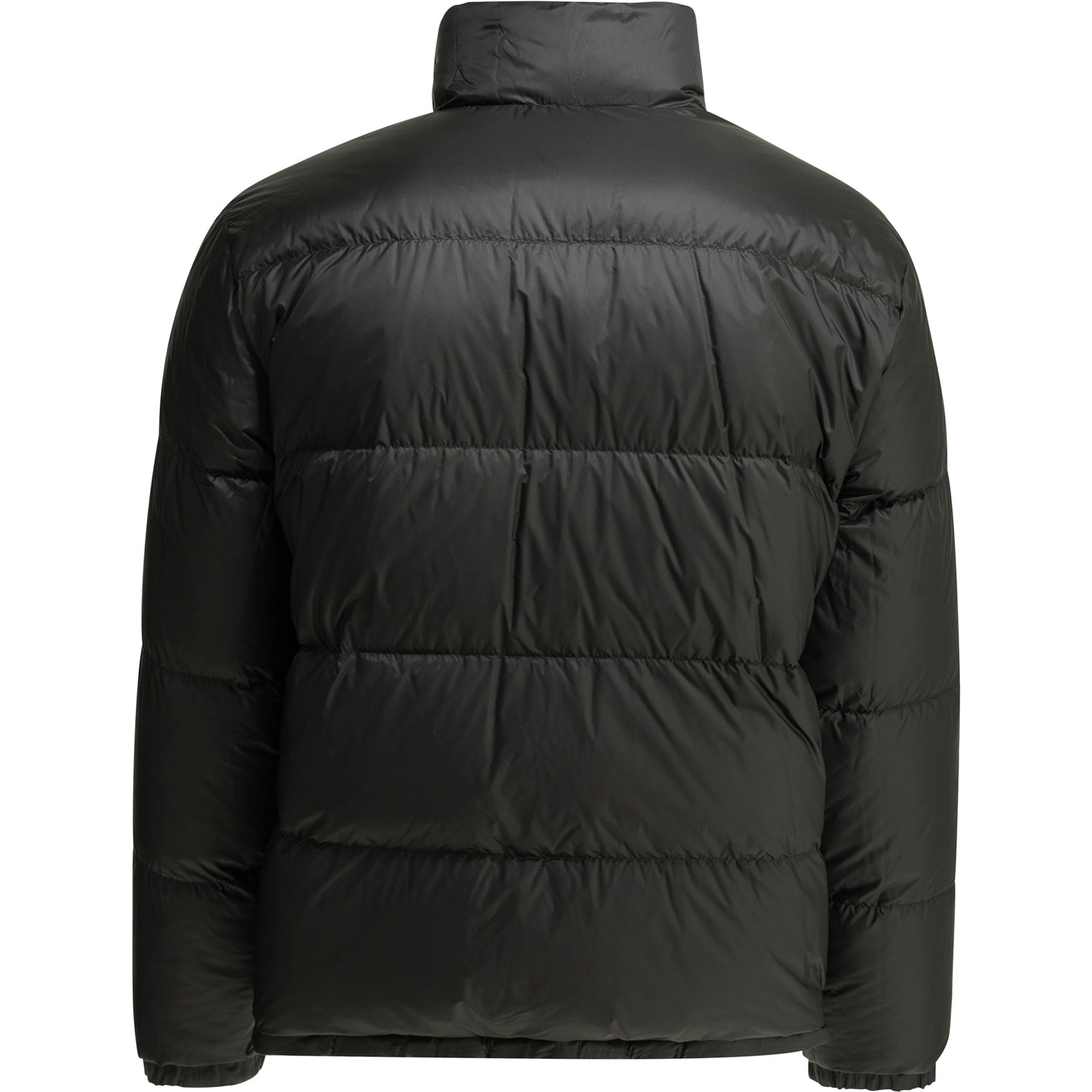 "Snowdon Check Reversible" Short Down Jacket