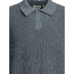 "Miles" polo sweater