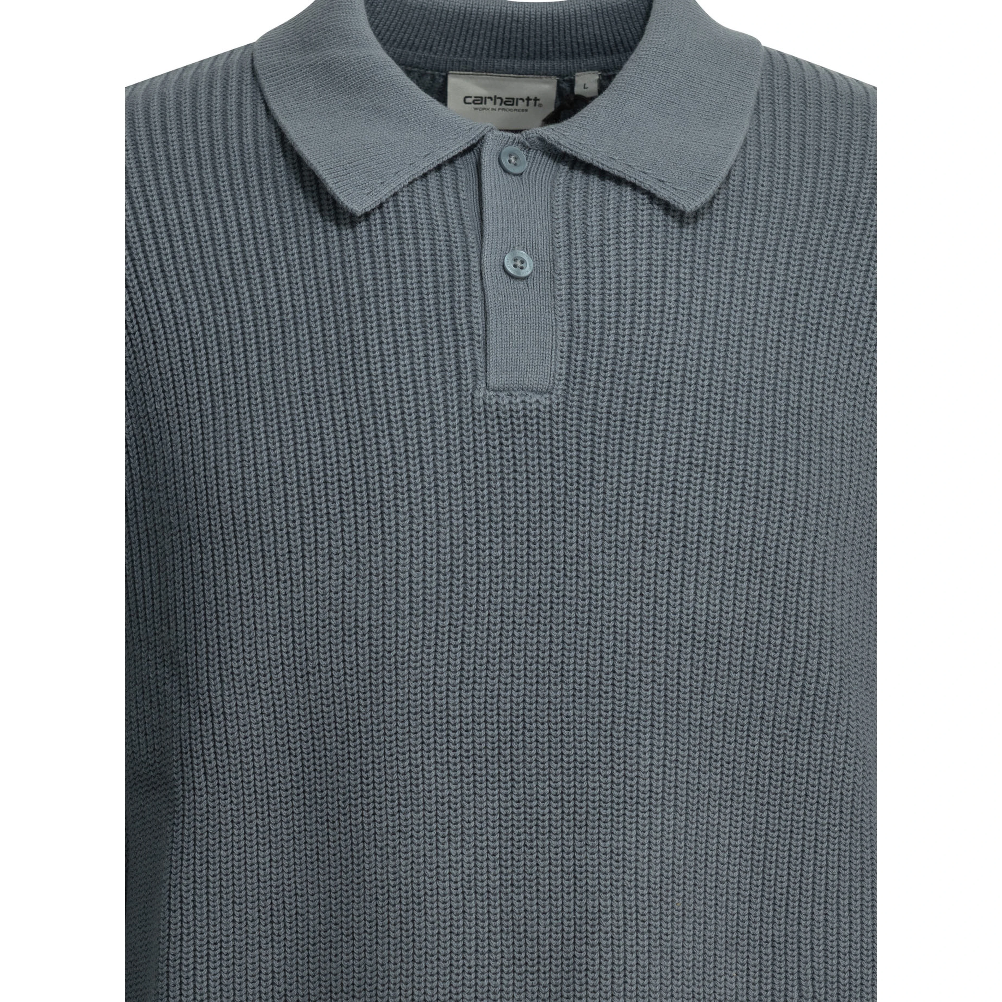 "Miles" polo sweater