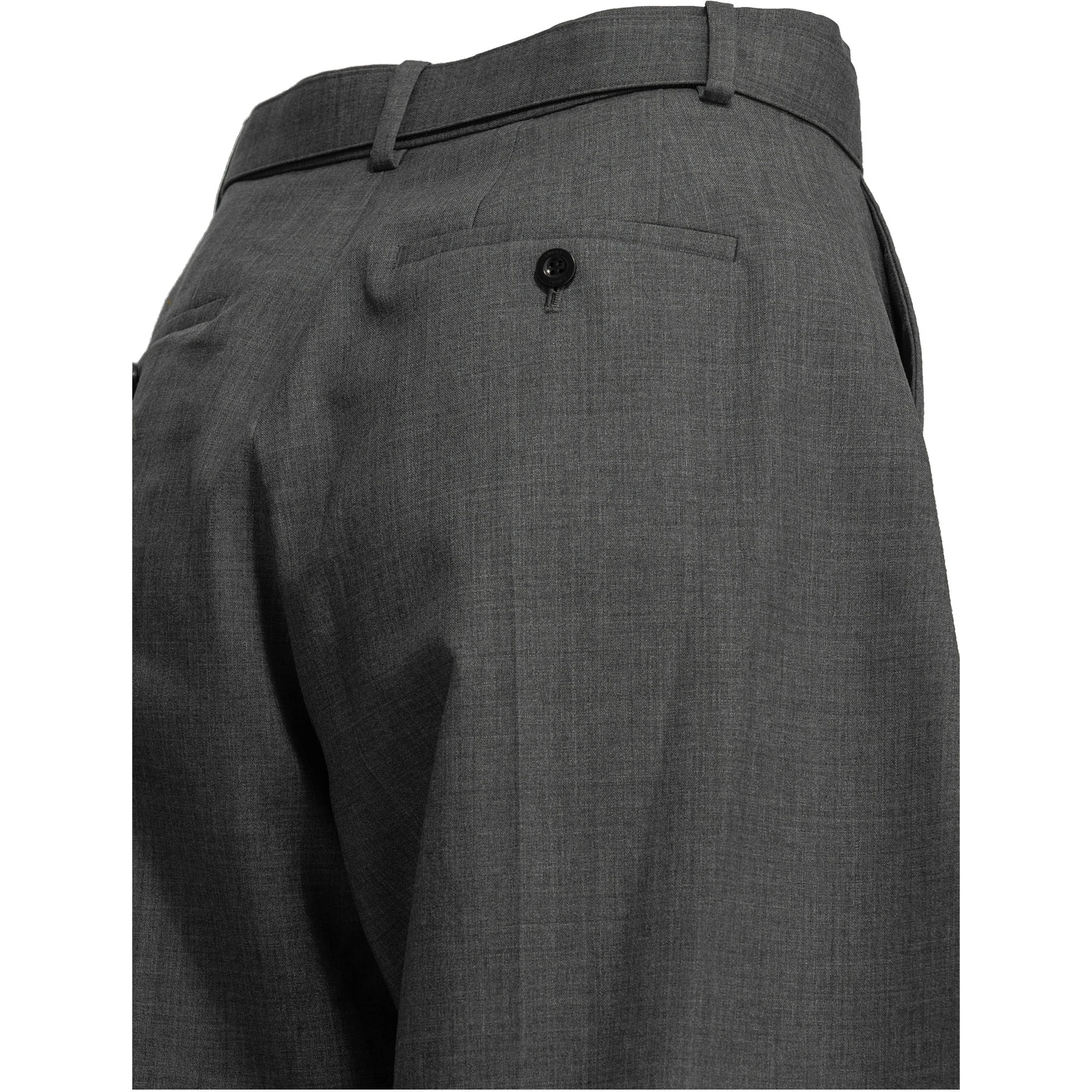 Tailored wool pants