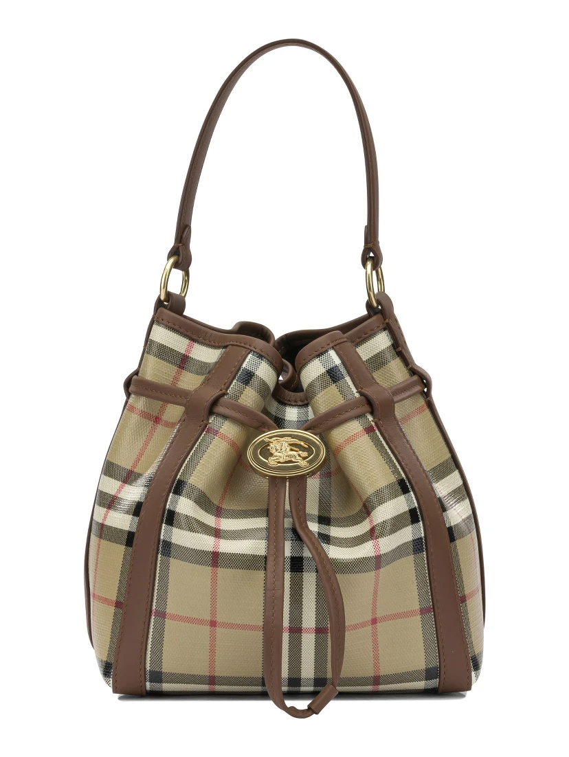 "Check" Small Shoulder Bag