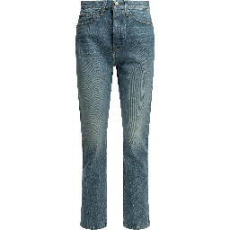 "Finley" Straight-Leg Jeans