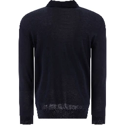 Wool Polo Sweater