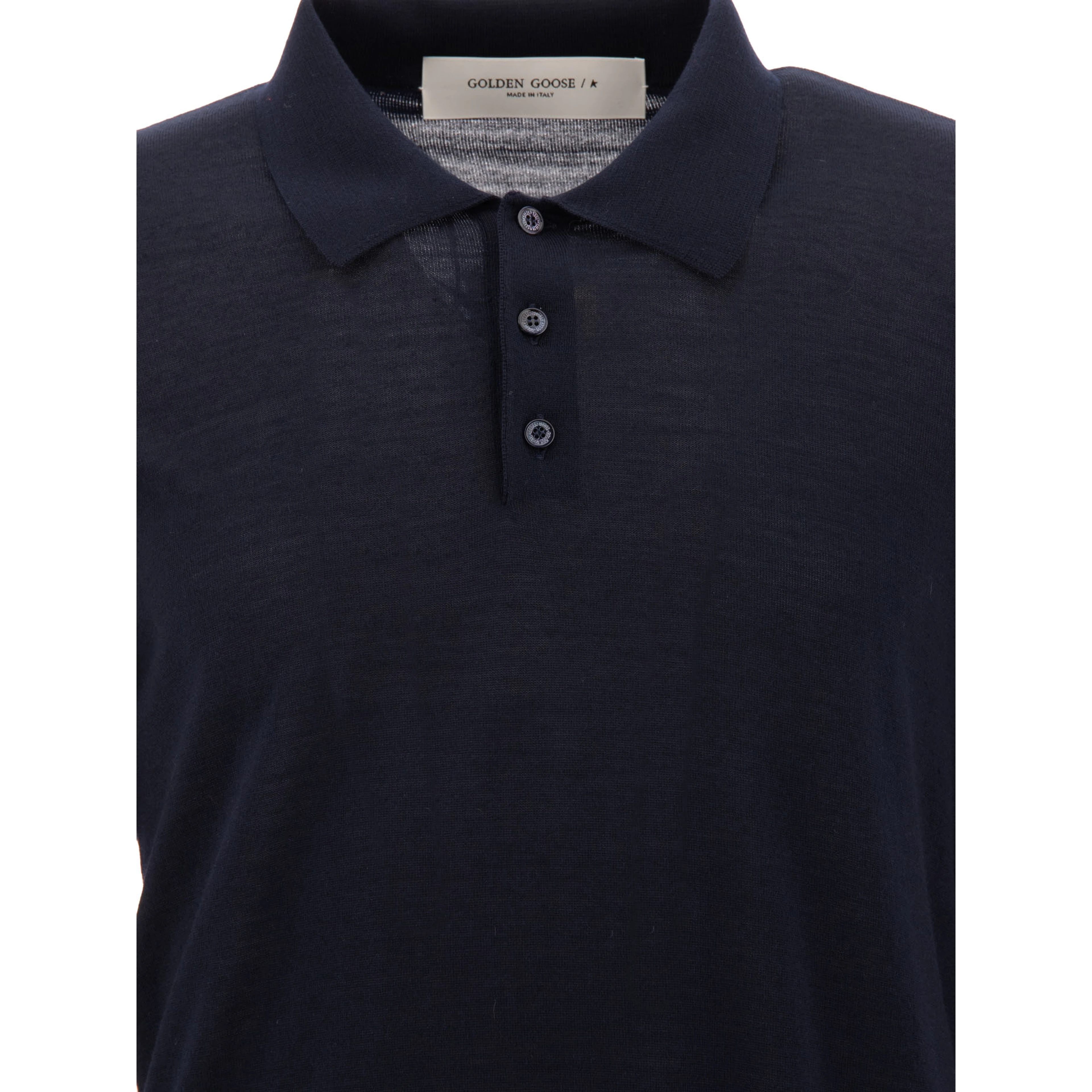 Wool Polo Sweater