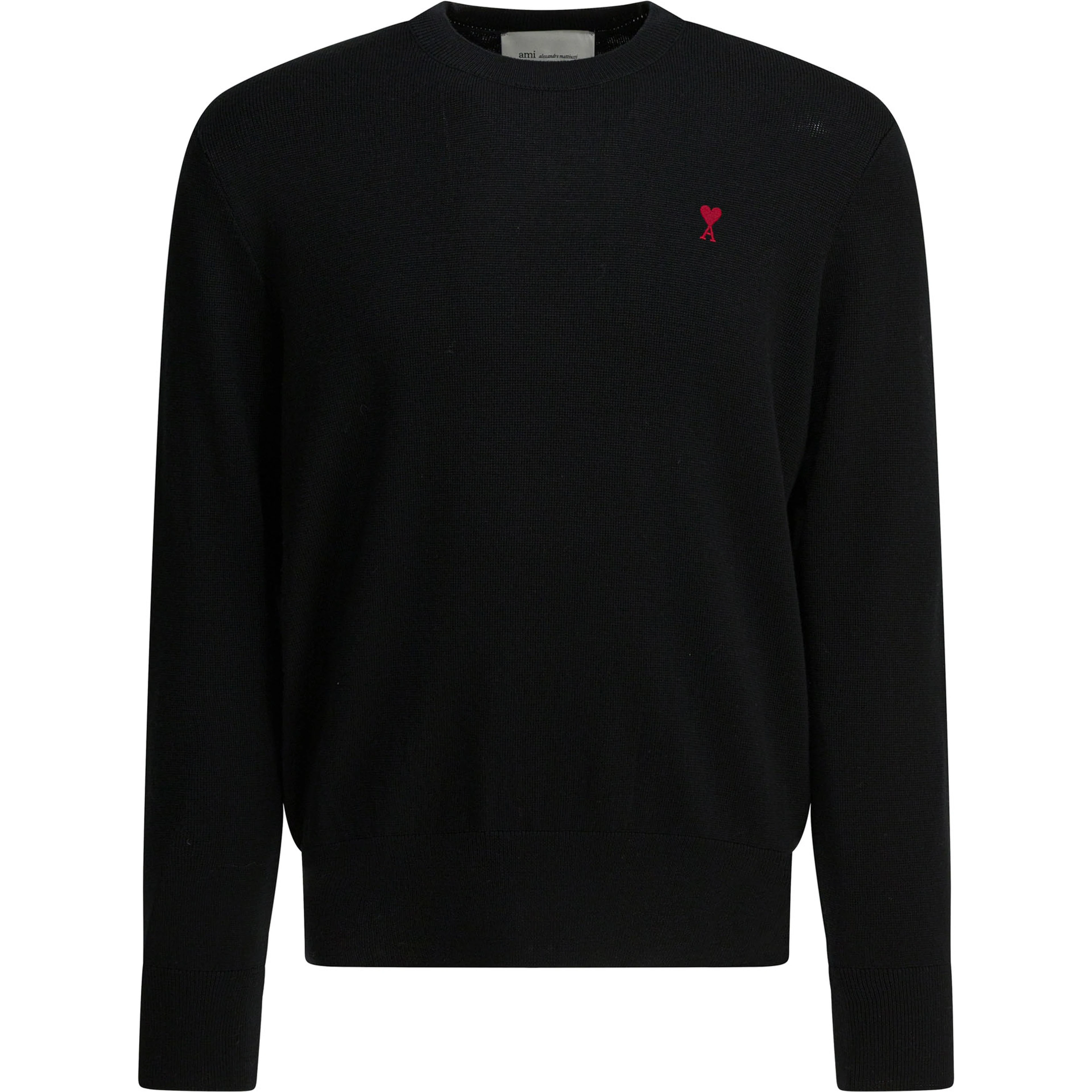 Wool crewneck sweater