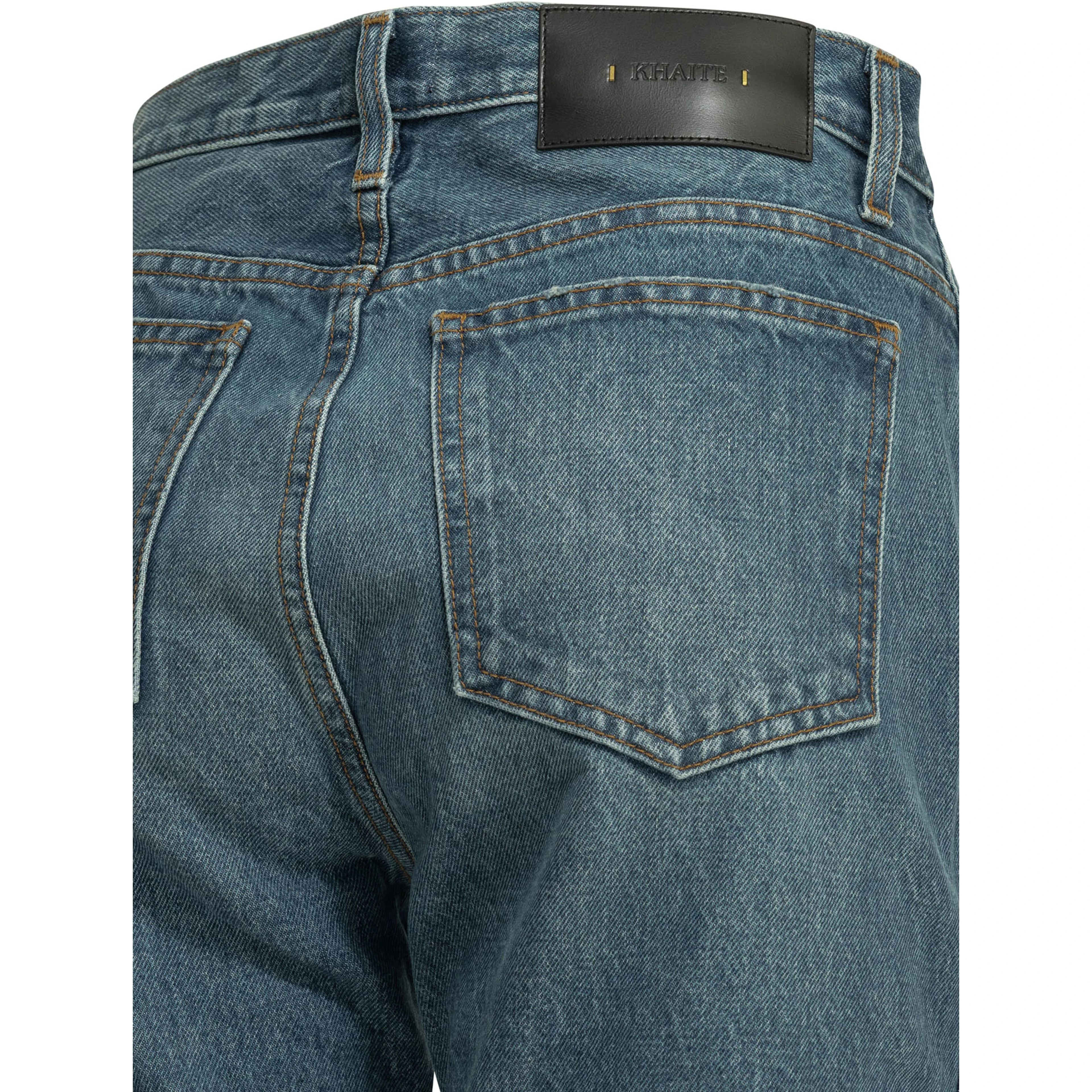 "Finley" Straight-Leg Jeans