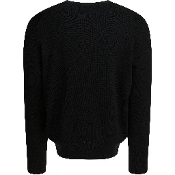 Wool crewneck sweater