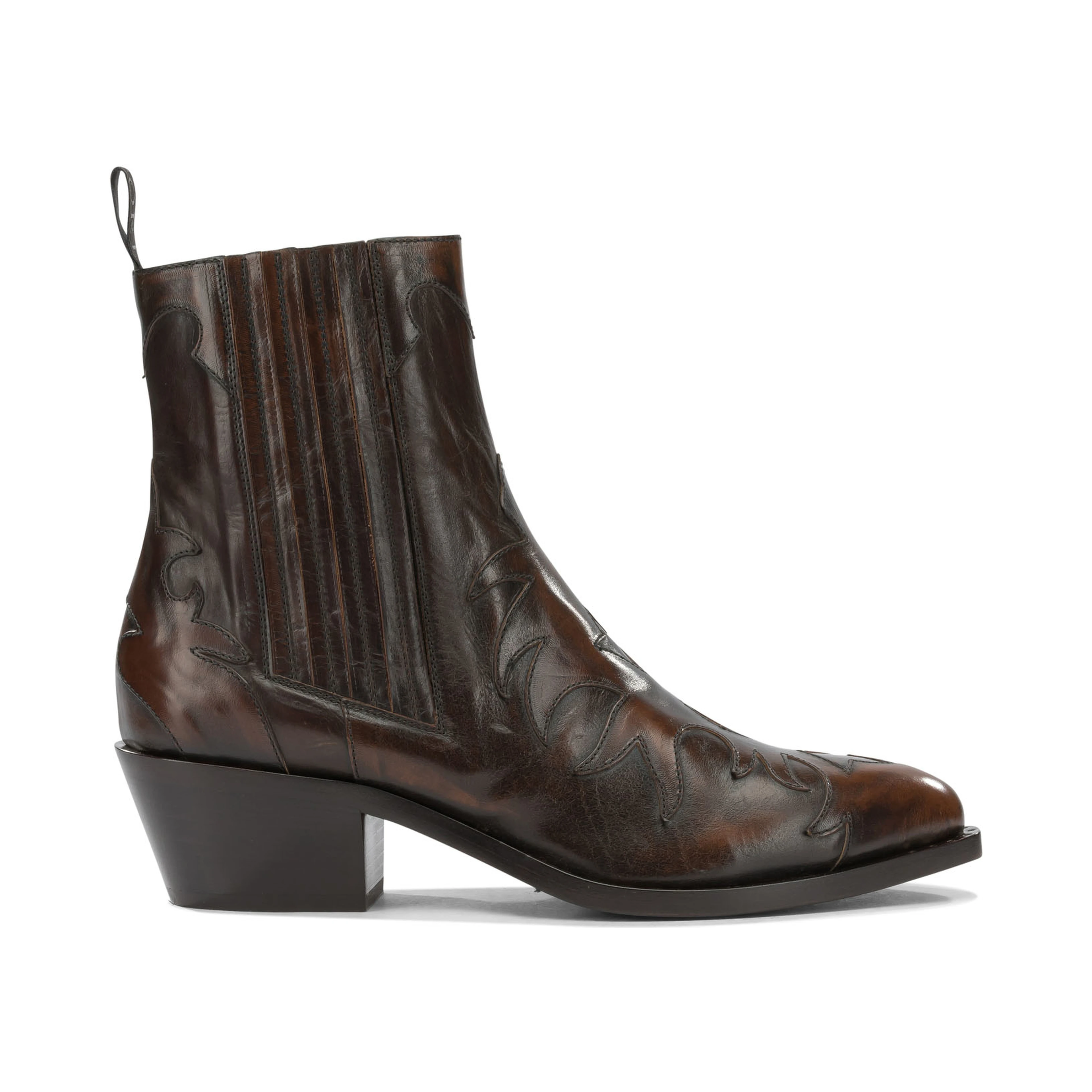 "Postiano 45 MM" Cowboy Ankle Boots