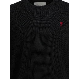 Wool crewneck sweater