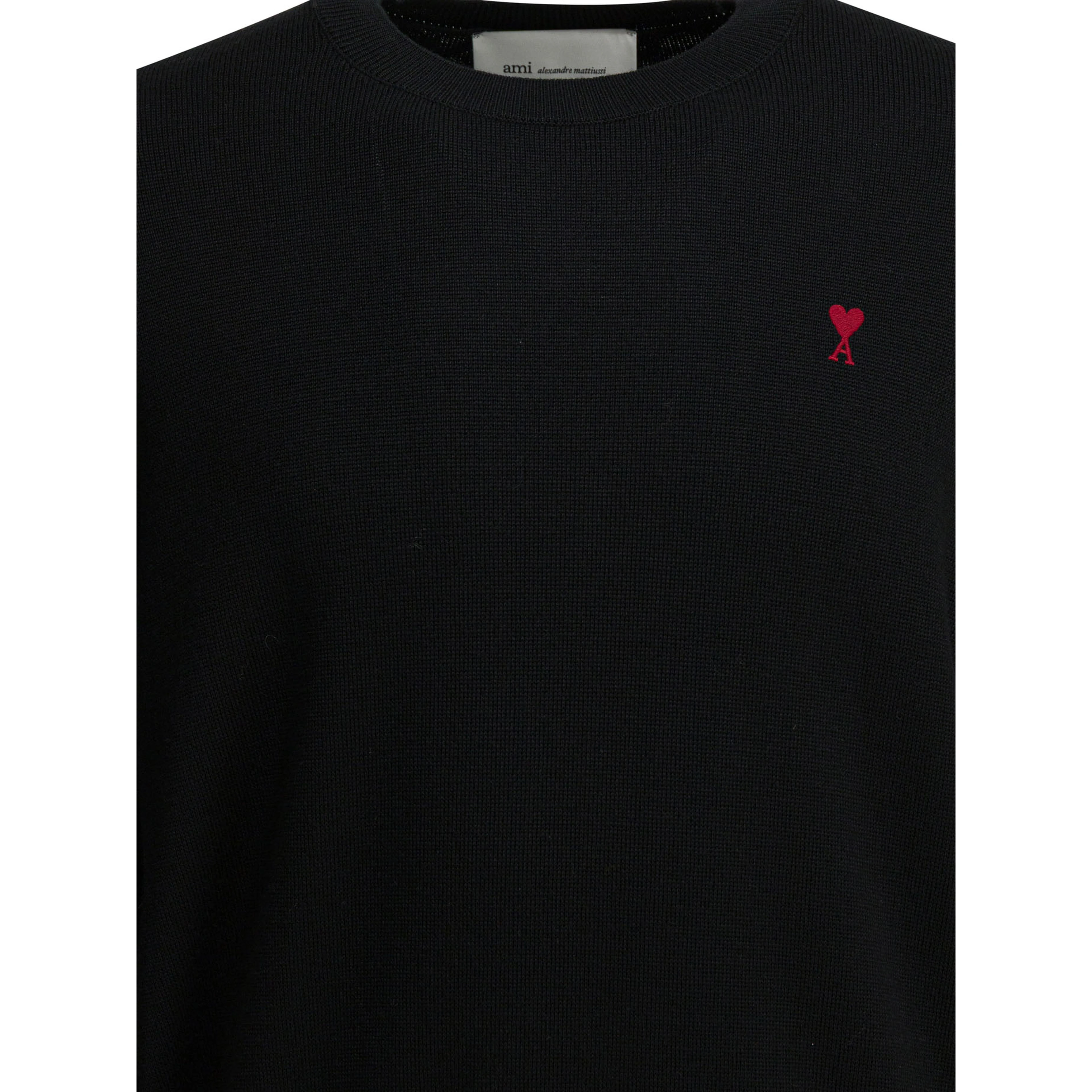 Wool crewneck sweater