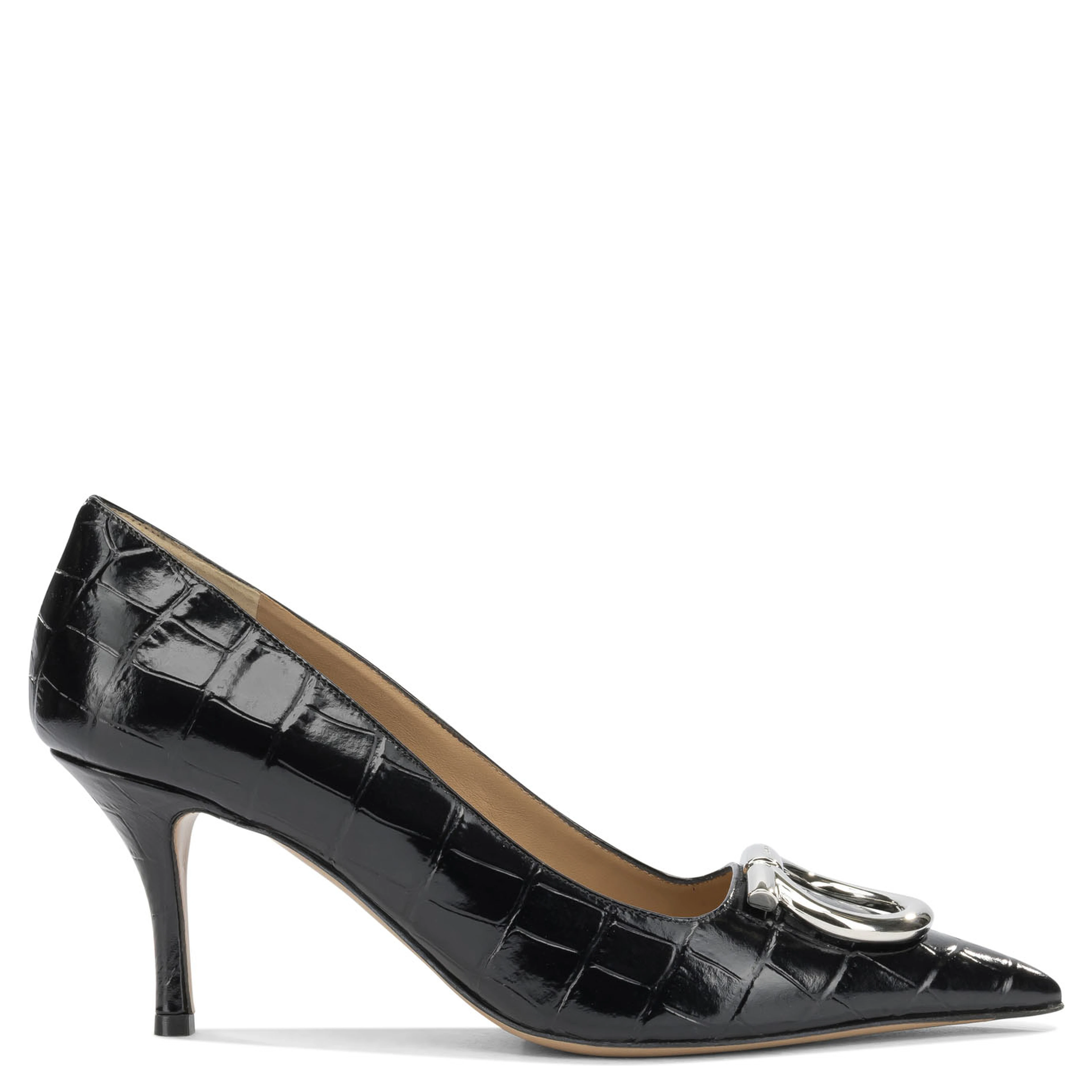 "Maxi Gancini 70MM" Pumps