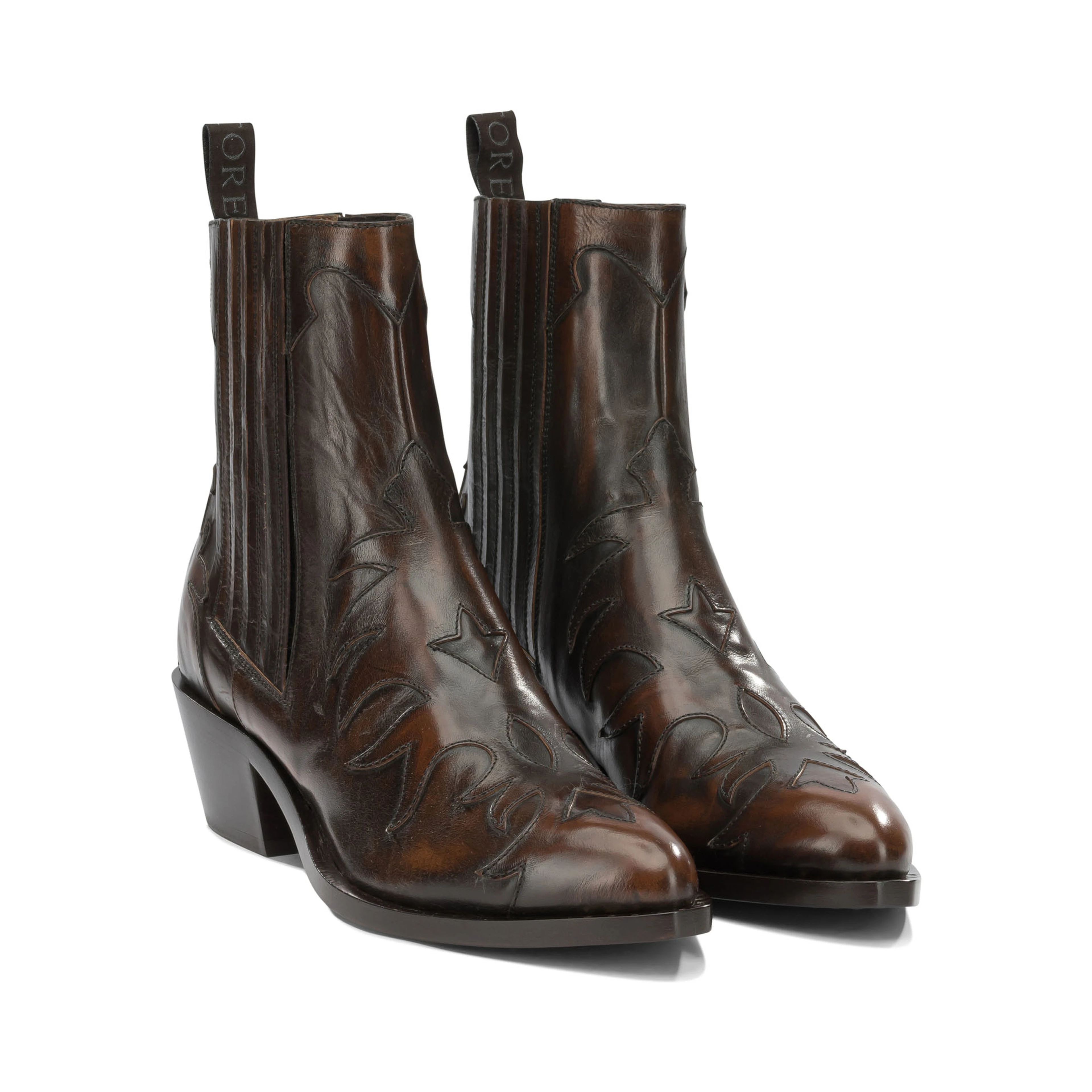 "Postiano 45 MM" Cowboy Ankle Boots