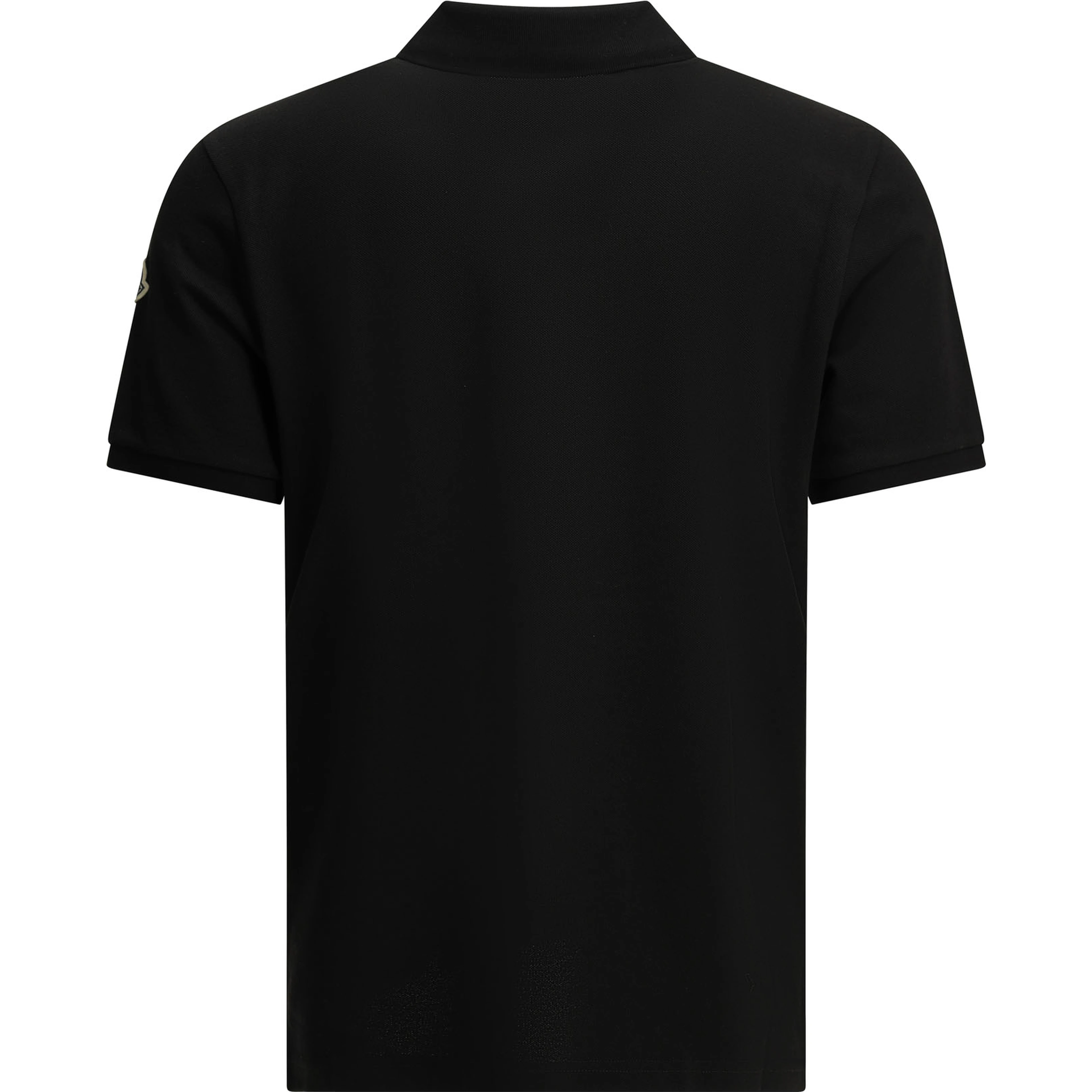Button-down polo shirt with logo