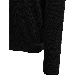 Wool crewneck sweater