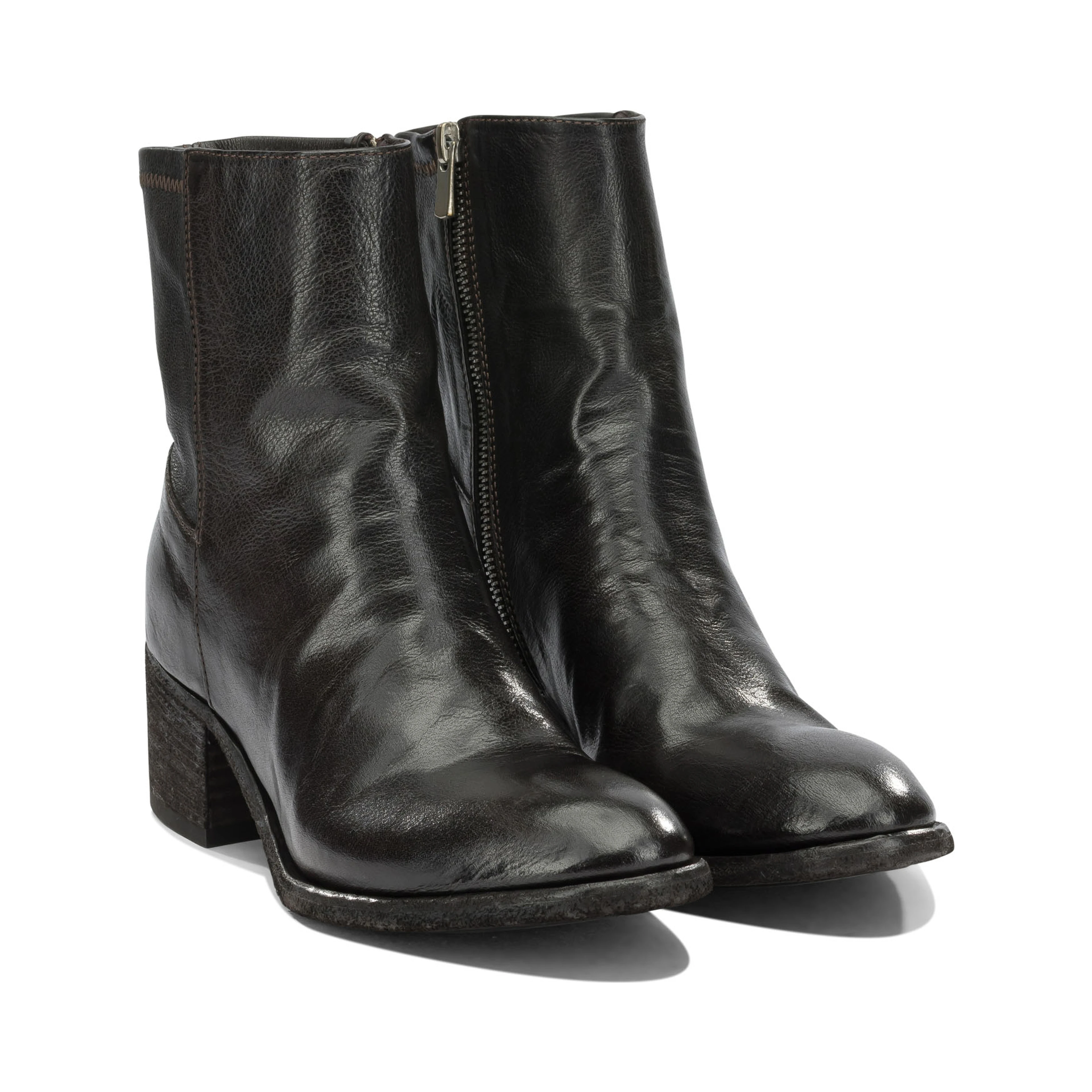 "Denner 127" Ankle Boots with Zipper